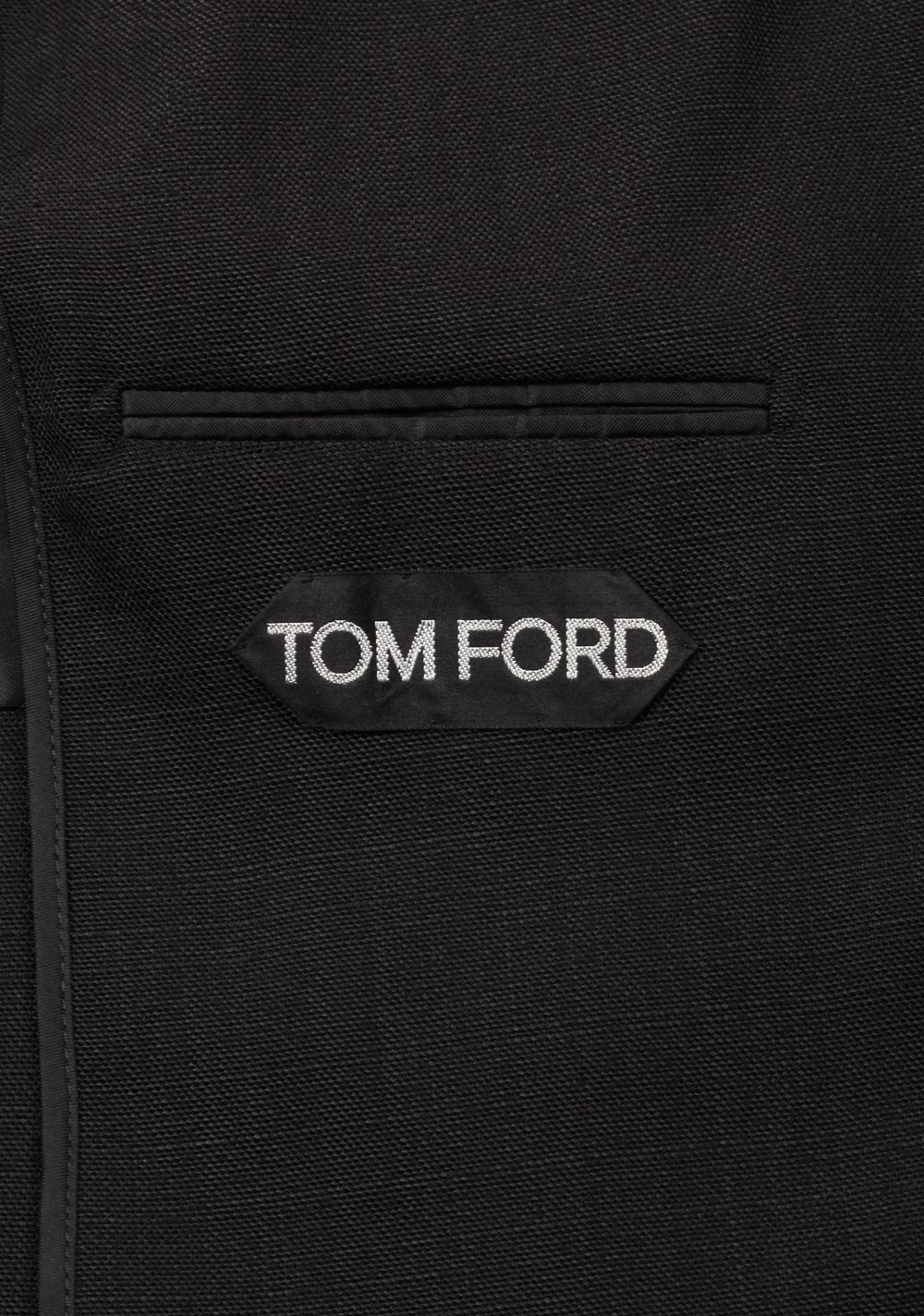 TOM FORD Shelton Black Sport Coat Size 54 / 44R U.S. In Rayon