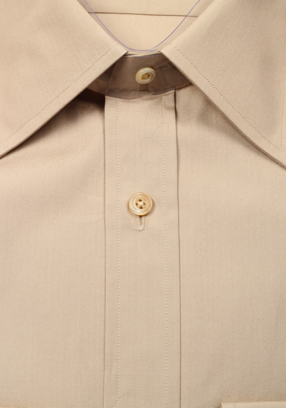 TOM FORD Solid Brown Shirt Size 40 / 15,75 U.S.