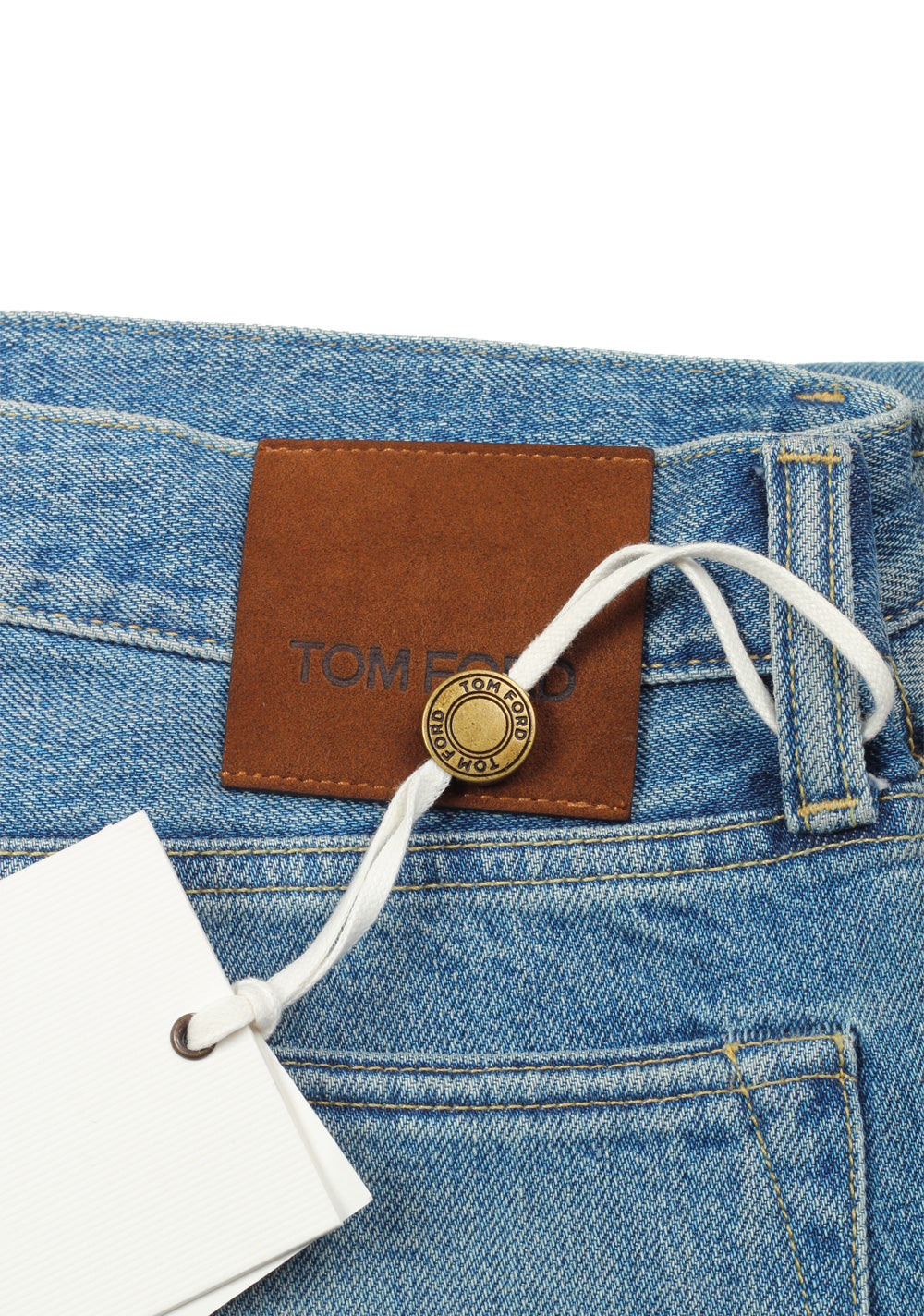TOM FORD Blue Slim Fit Jeans TFD001 Size 52 / 36 U.S.