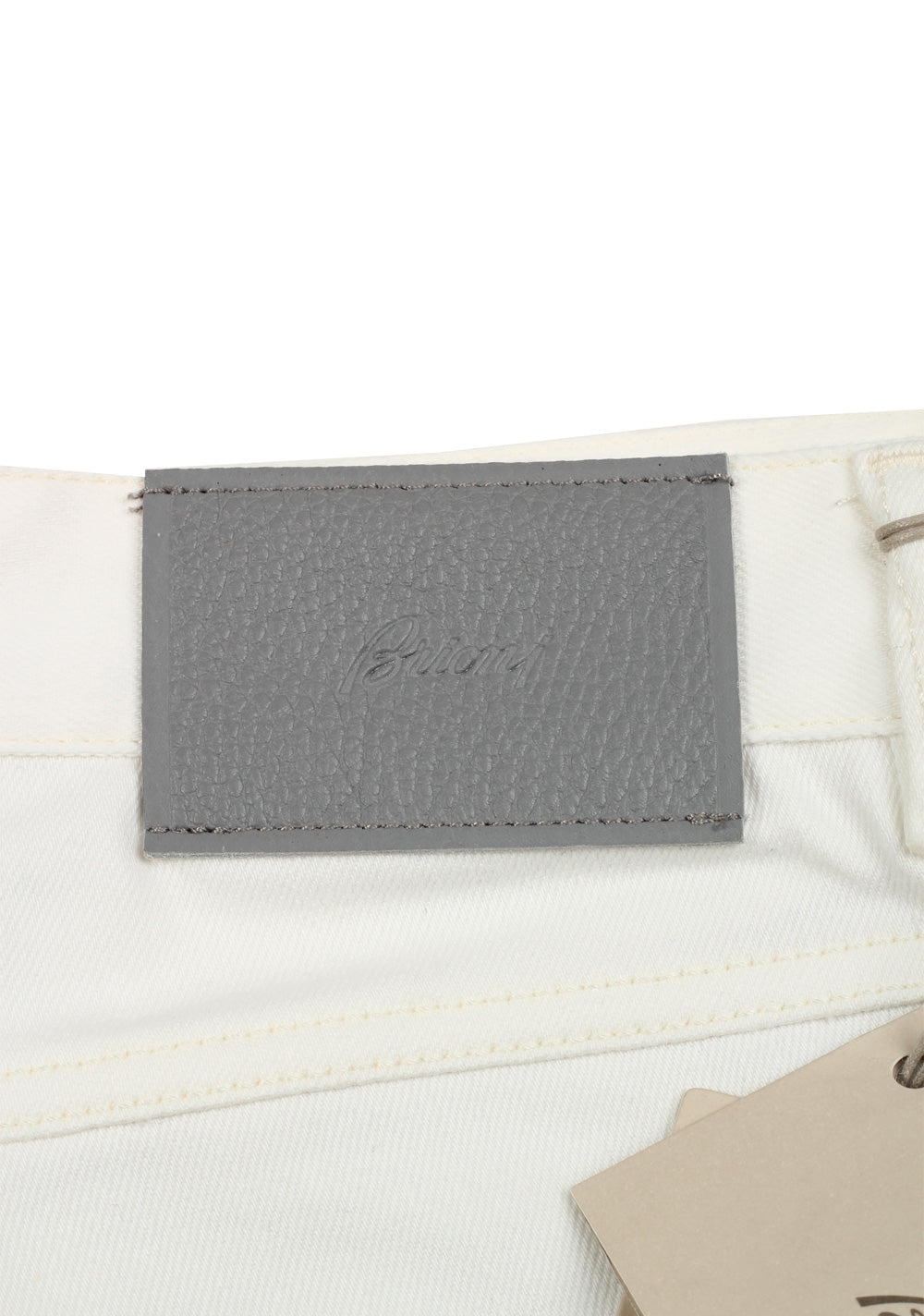 Brioni White Jeans SPL70L Trousers Size 51 / 35 U.S.