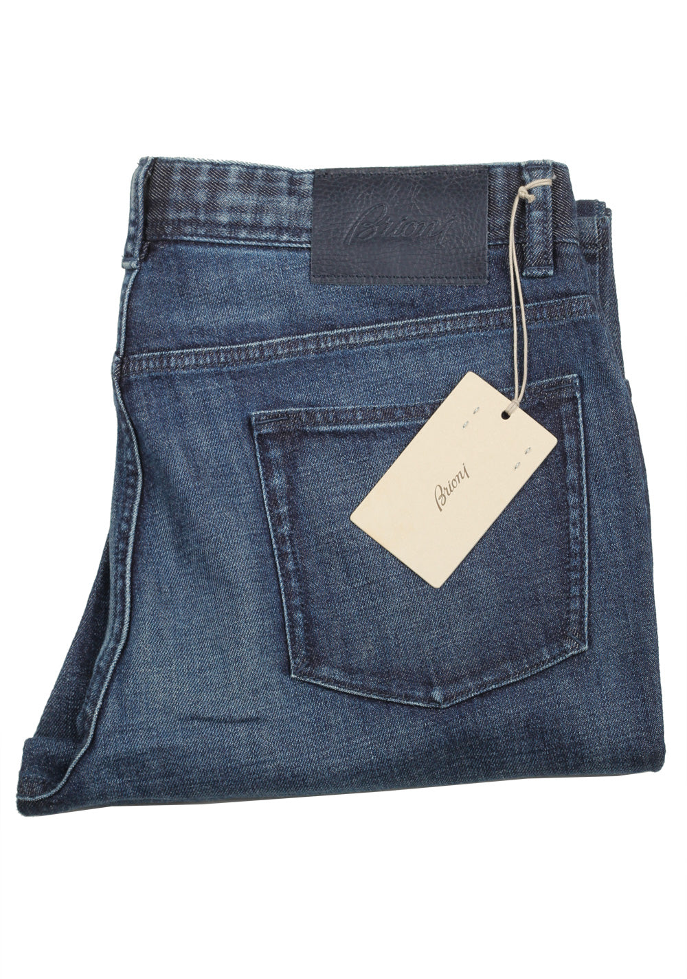 Brioni Blue Jeans SPL40Q Trousers Size 50 / 34 U.S.