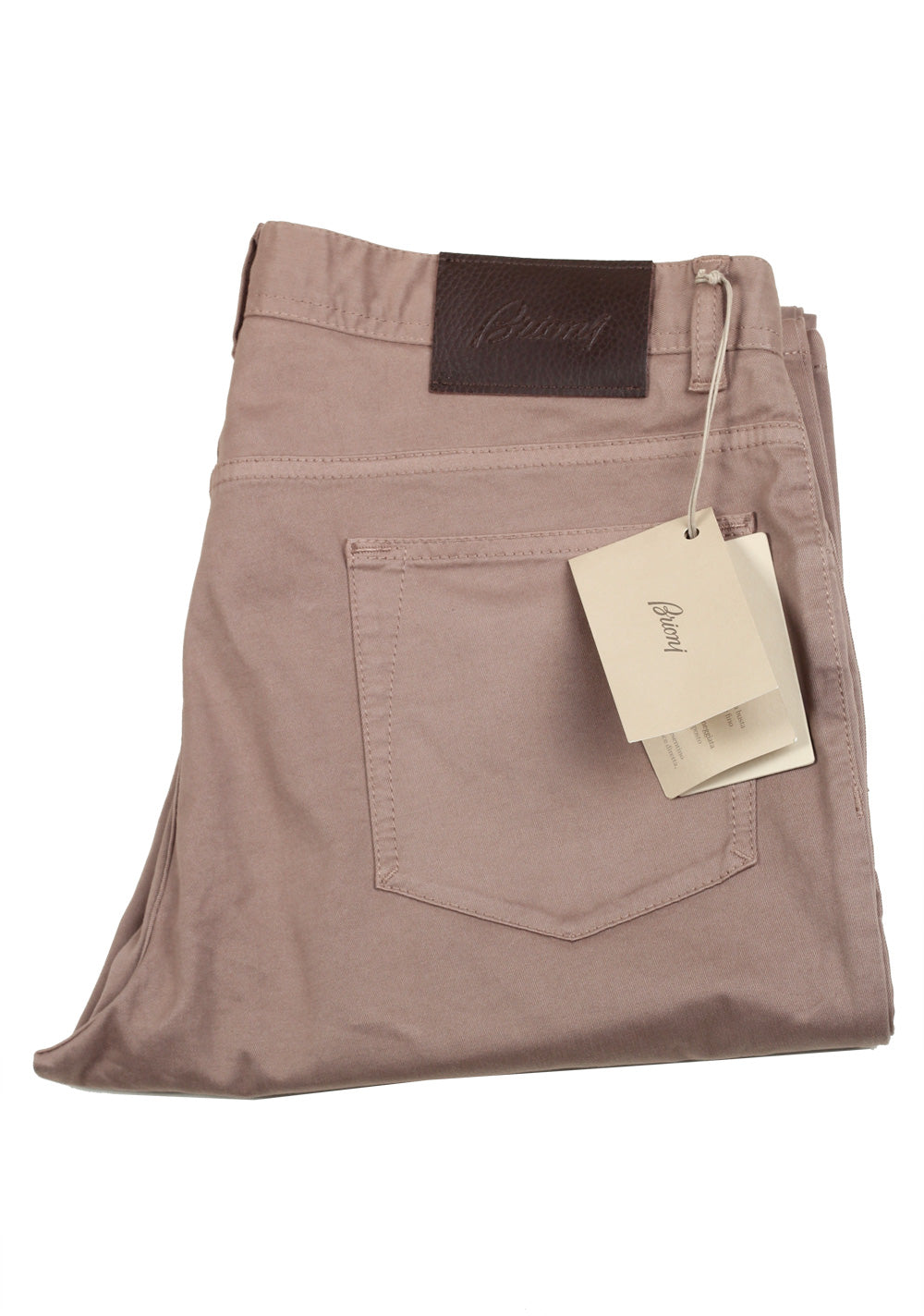 Brioni Brown Jeans SPL43Q Trousers Size 56 / 40 U.S.