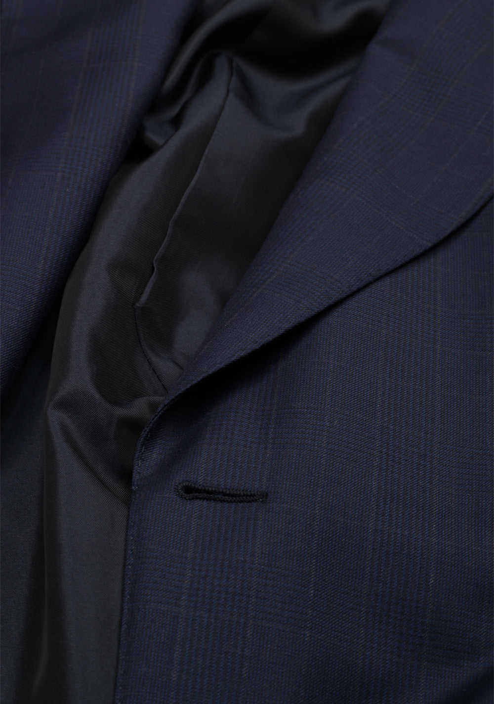 TOM FORD Shelton Blue Checked Suit Size 52 / 42R U.S. In Wool