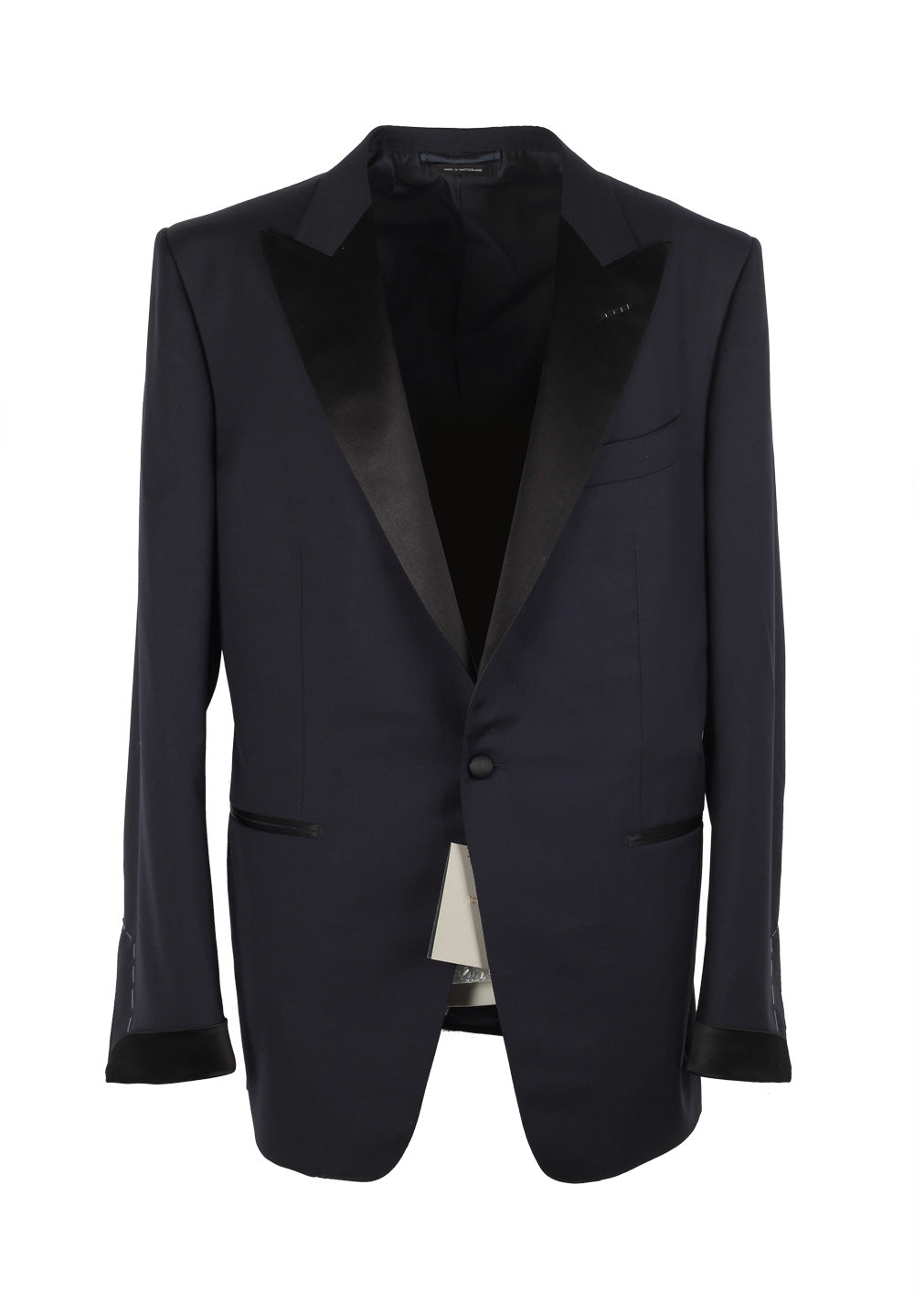 TOM FORD O'Connor Midnight Blue Tuxedo Smoking Suit Size 54 / 44R U.S. Fit Y
