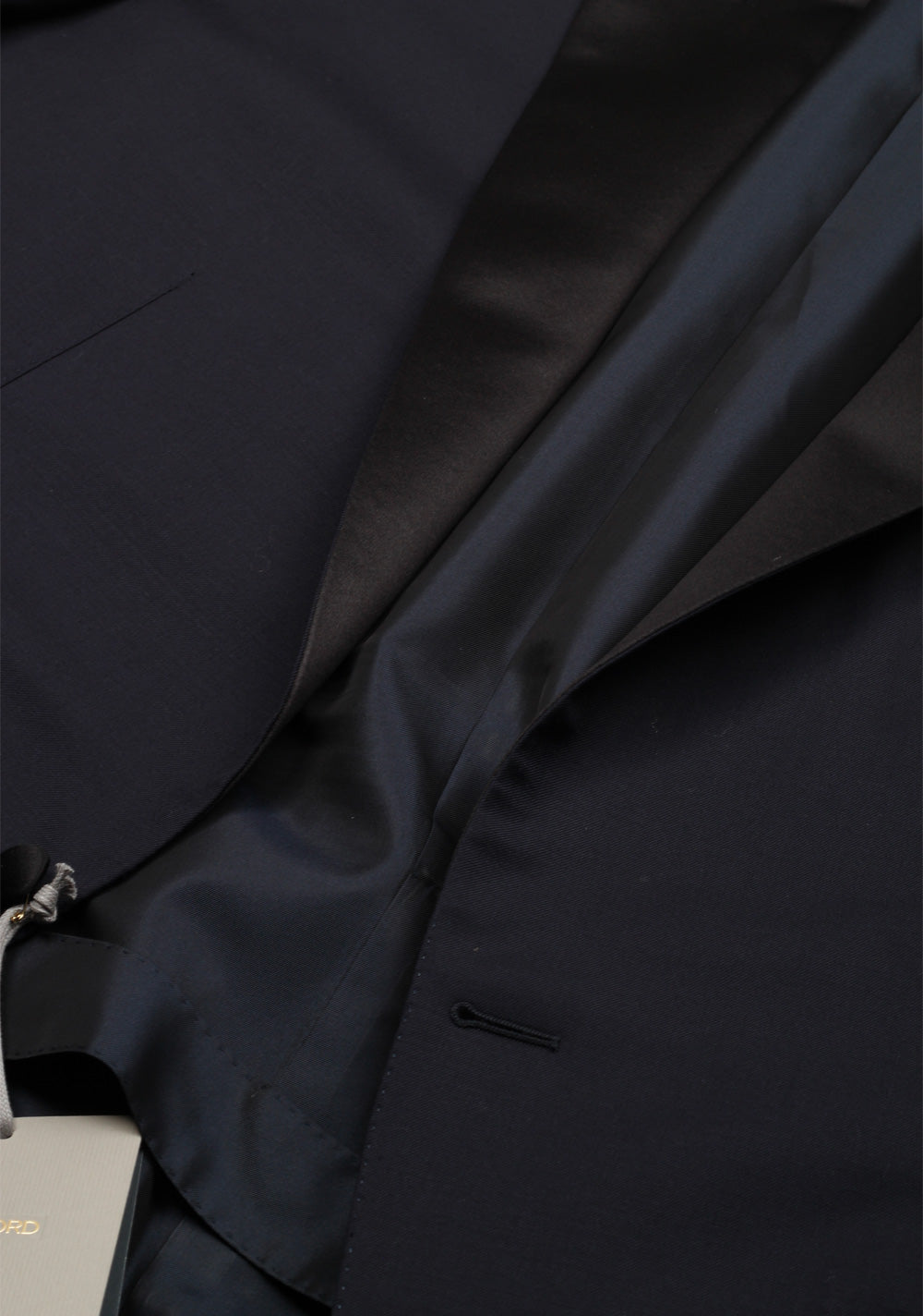 TOM FORD O'Connor Midnight Blue Tuxedo Smoking Suit Size 54 / 44R U.S. Fit Y