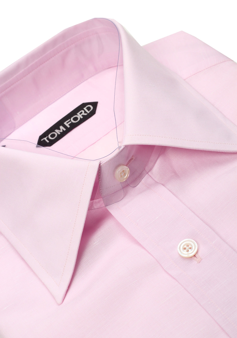 TOM FORD Solid Pink Dress Shirt Size 40 / 15,75 U.S.