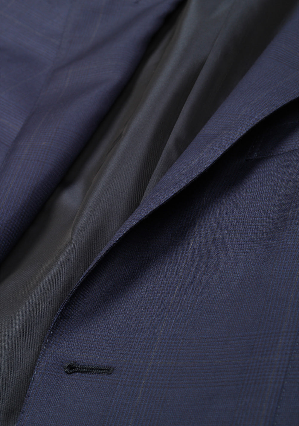 TOM FORD O'Connor Checked Blue Suit Size 48 / 38R U.S. Wool Fit Y
