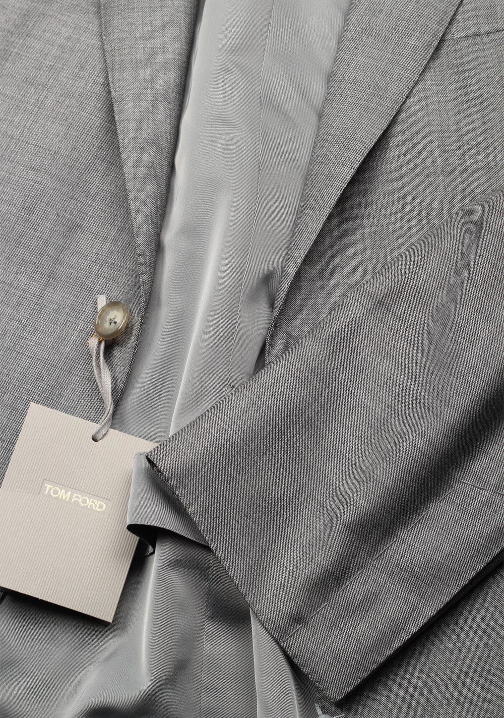 TOM FORD O'Connor Gray Suit Size 48 / 38R U.S. Wool Fit Y