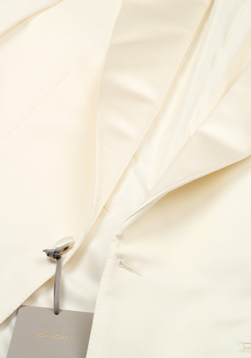TOM FORD Windsor Ivory Sport Coat Tuxedo Dinner Jacket Size 52 / 42R U.S. Fit A