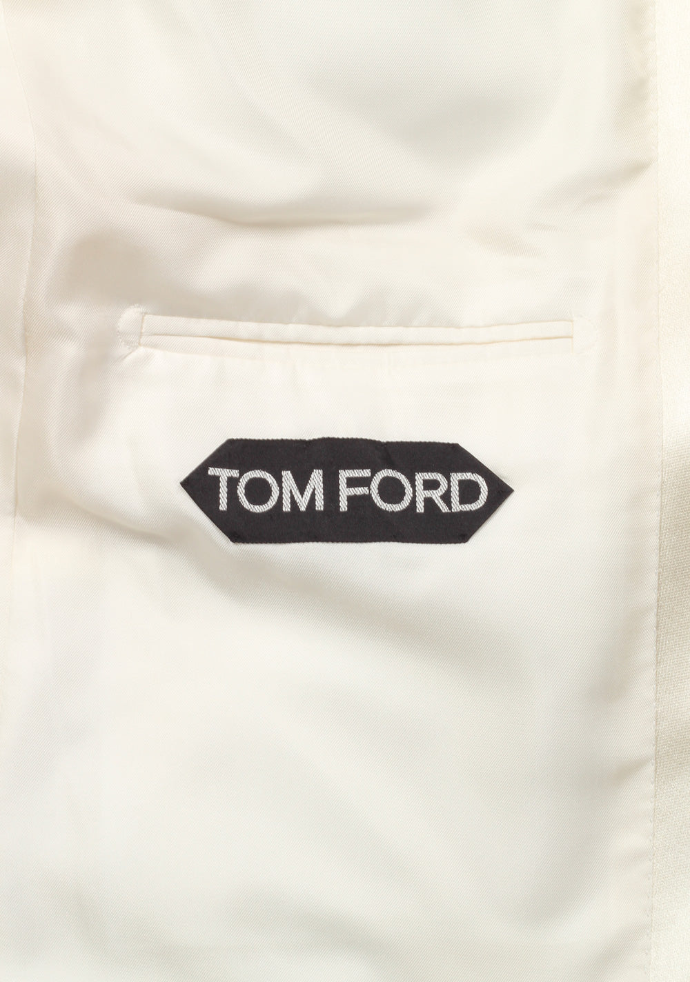 TOM FORD Windsor Ivory Sport Coat Tuxedo Dinner Jacket Size 52 / 42R U.S. Fit A