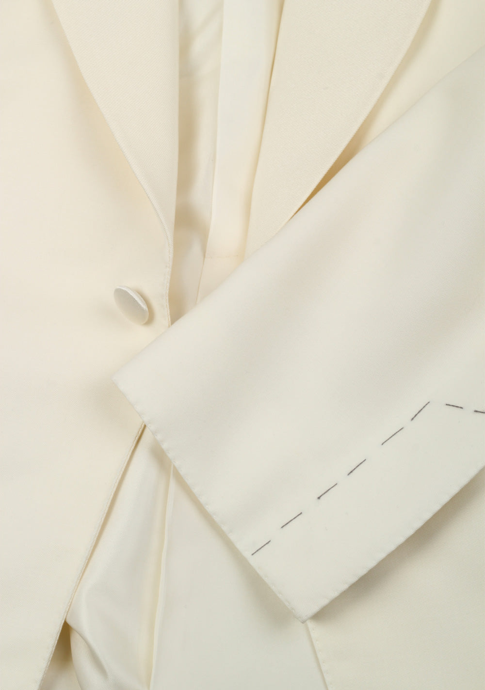 TOM FORD Windsor Shawl Collar Ivory Sport Coat Tuxedo Dinner Jacket Size 54 / 44R U.S. Fit A