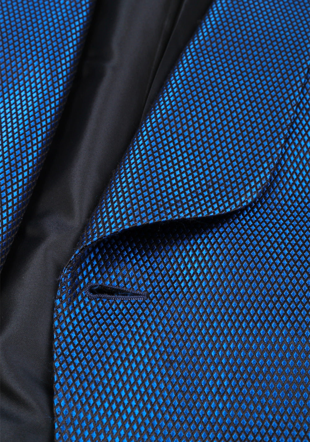 TOM FORD O'Connor Shawl Collar Blue Sport Coat Tuxedo Dinner Jacket Size 48 / 38R U.S. Fit Y