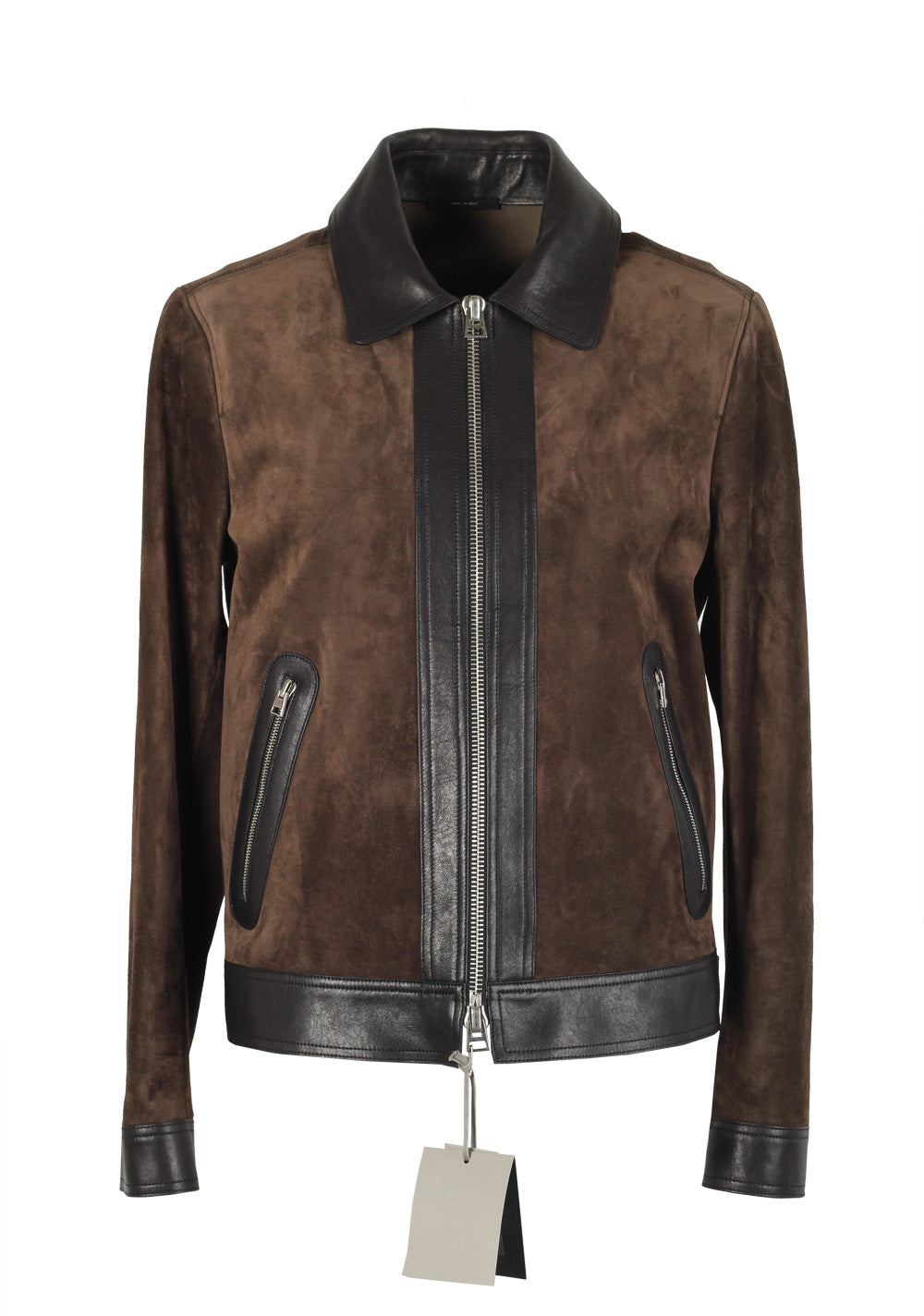 TOM FORD Cashmere Suede Leather Blouson Jacket Coat Size 50 / 40R U.S. Outerwear