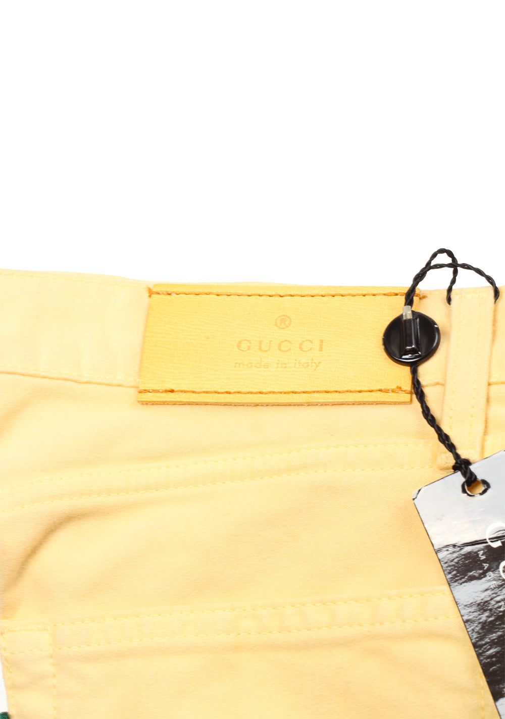 Gucci Yellow Trousers Size 46 / 30 U.S. In Cotton