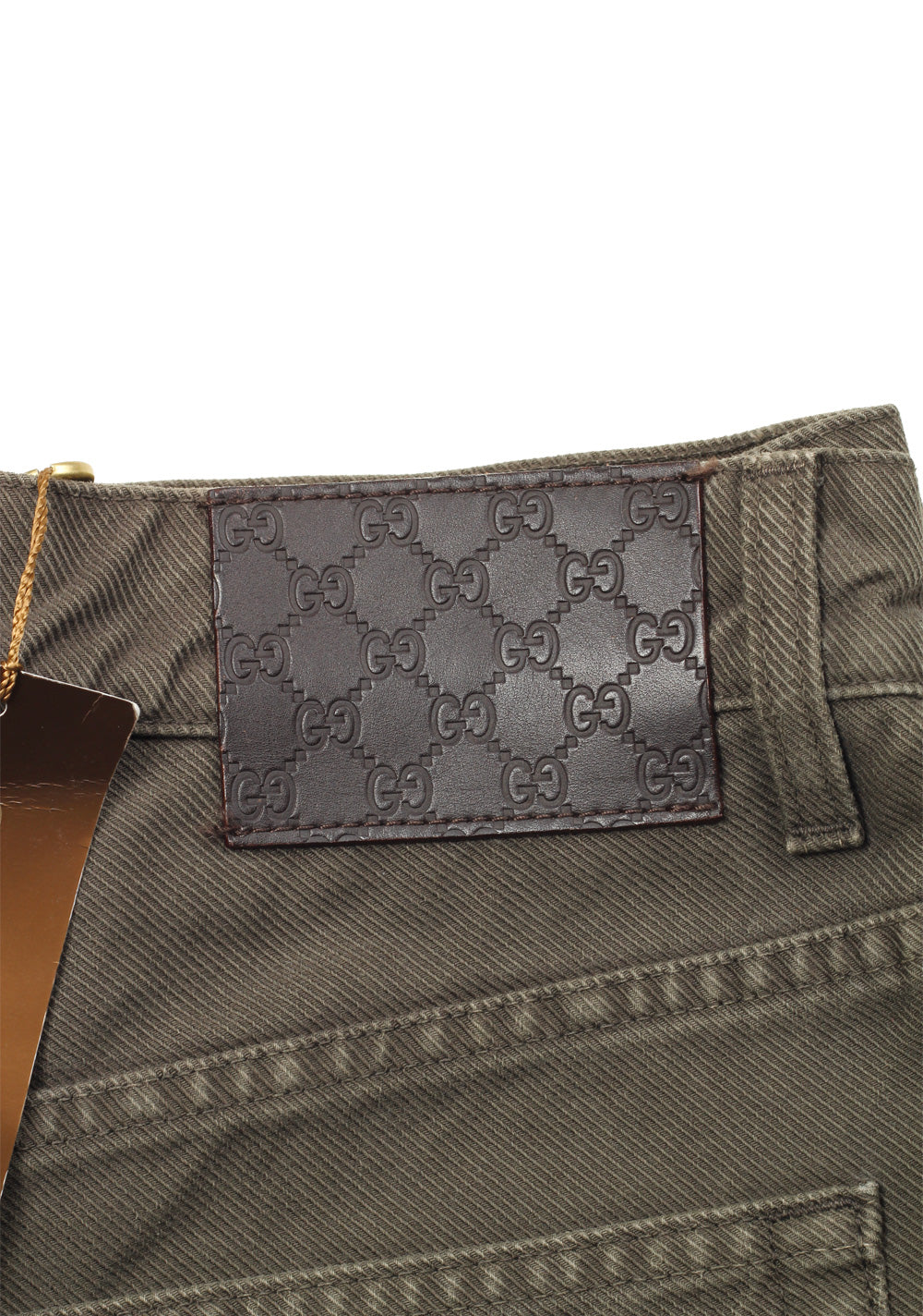 Gucci Green Trousers Size 46 / 30 U.S. In Cotton