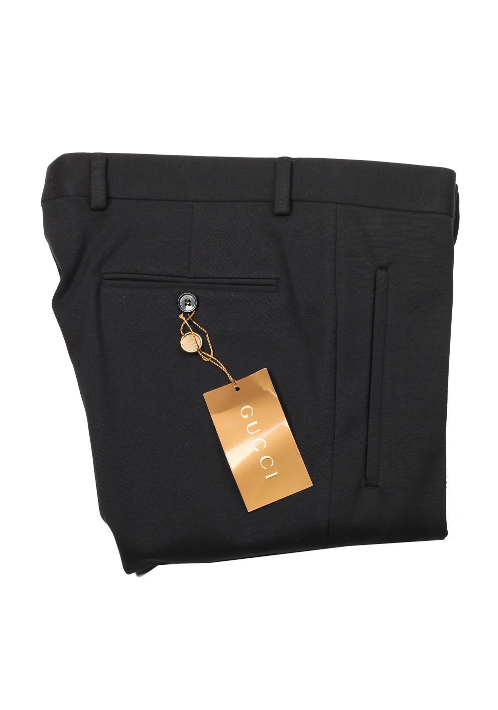 Gucci Black Trousers Size 46 / 30 U.S. Cotton Blend