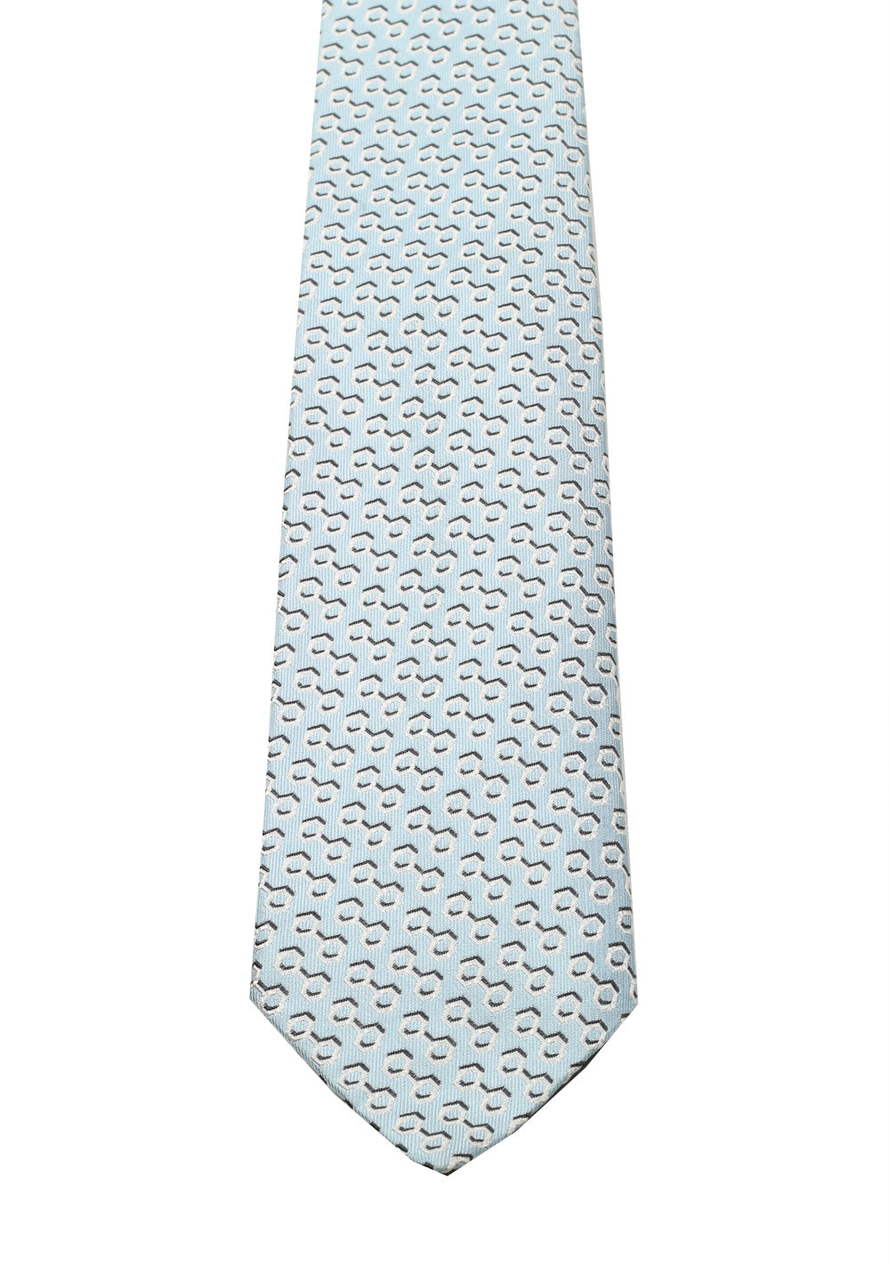 Gucci Blue Patterned Tie