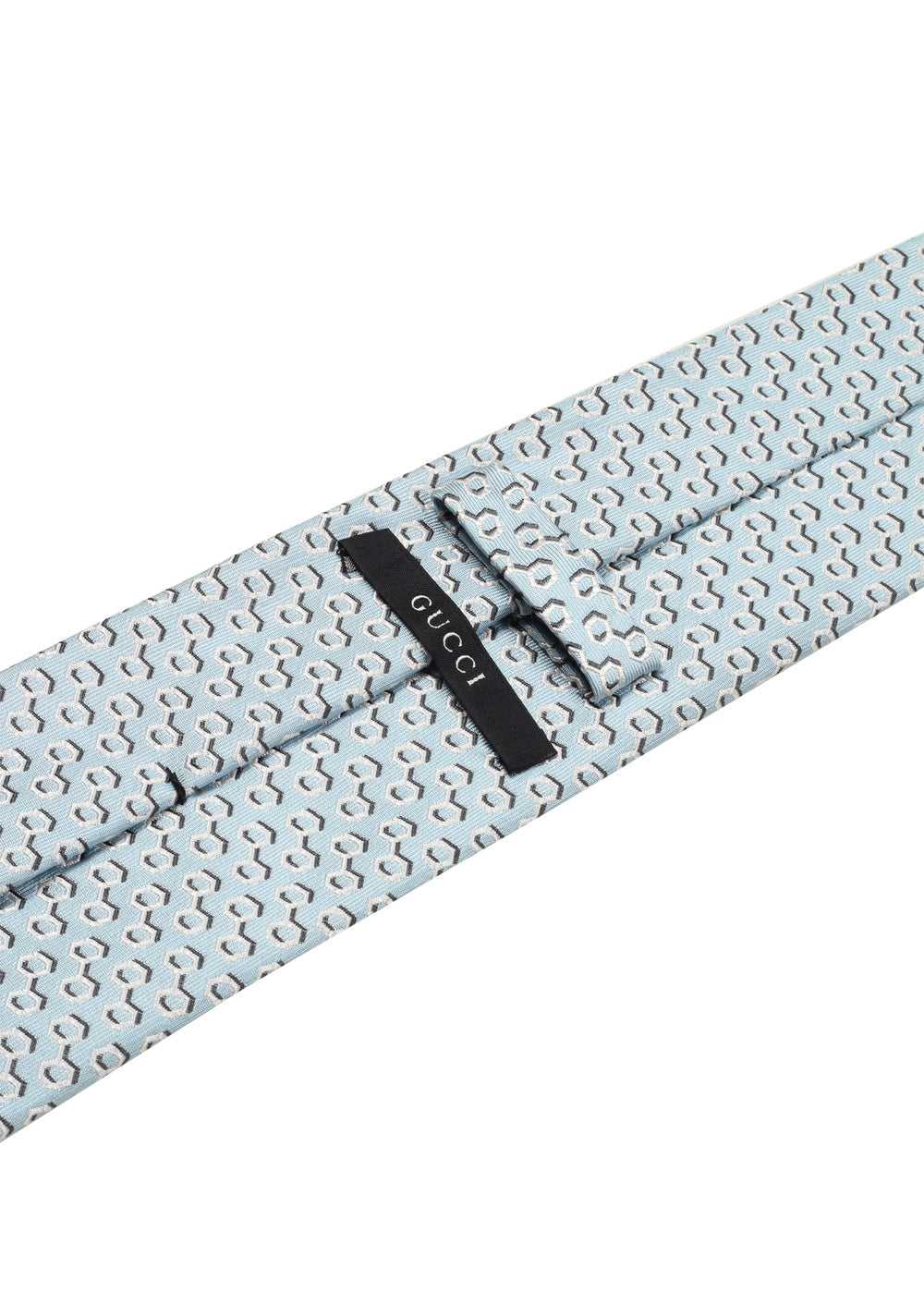 Gucci Blue Patterned Tie
