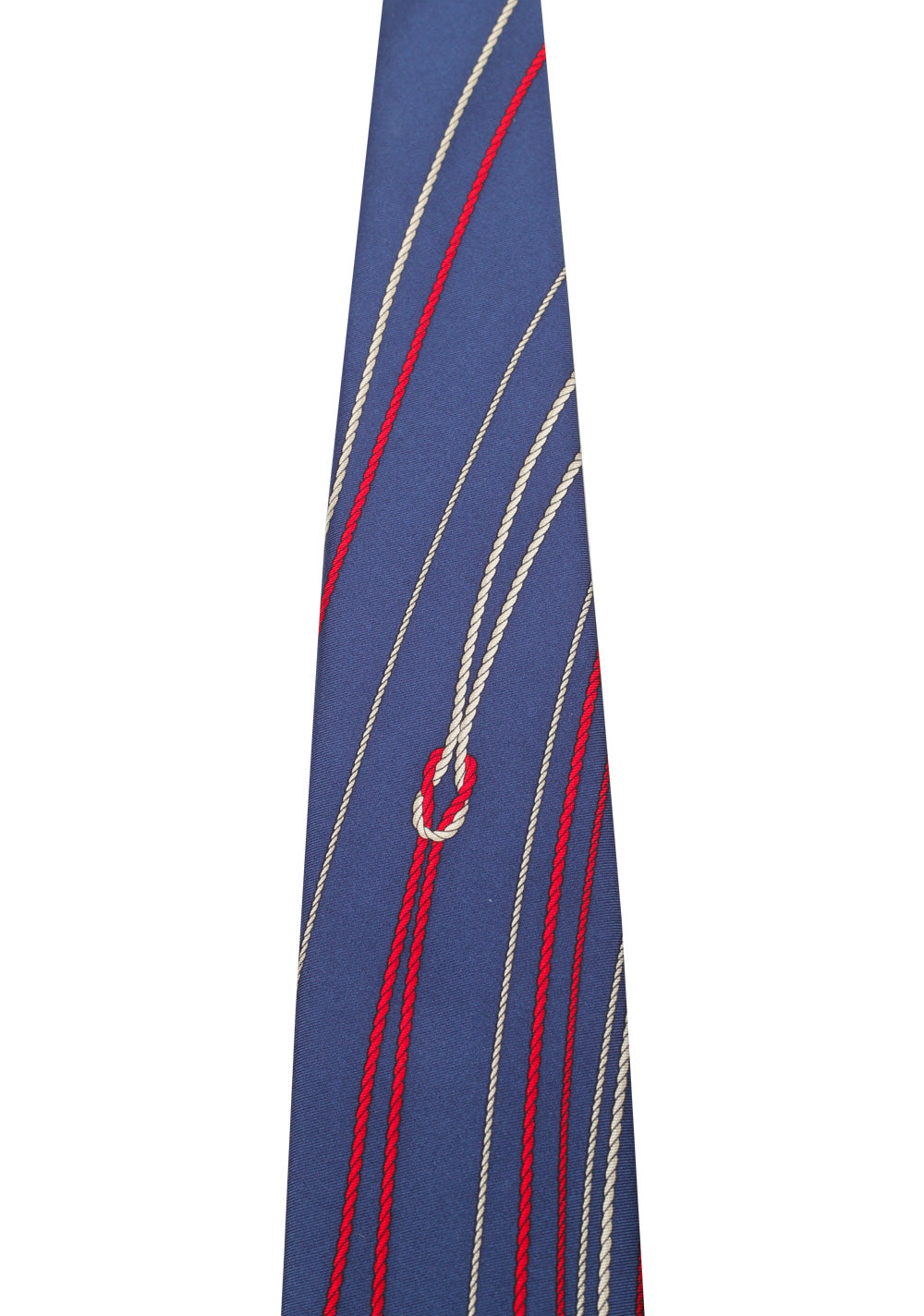 Gucci Blue Patterned Rope Tie