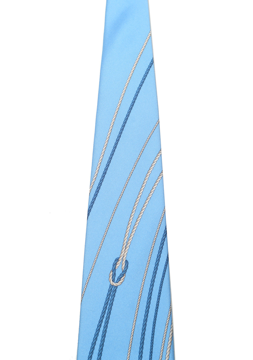 Gucci Blue Patterned Rope Tie