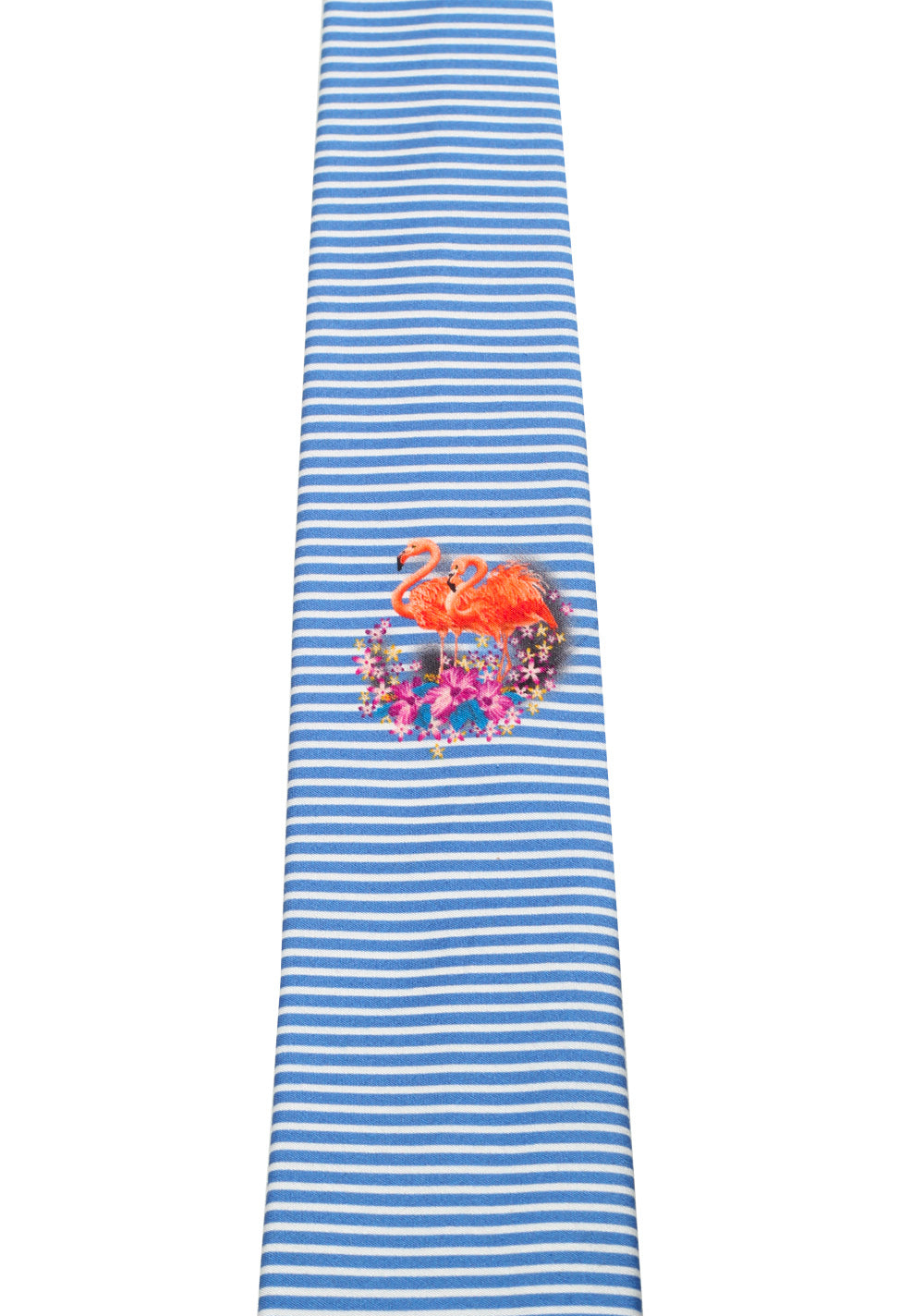 Gucci Blue Patterned Flamingo Tie