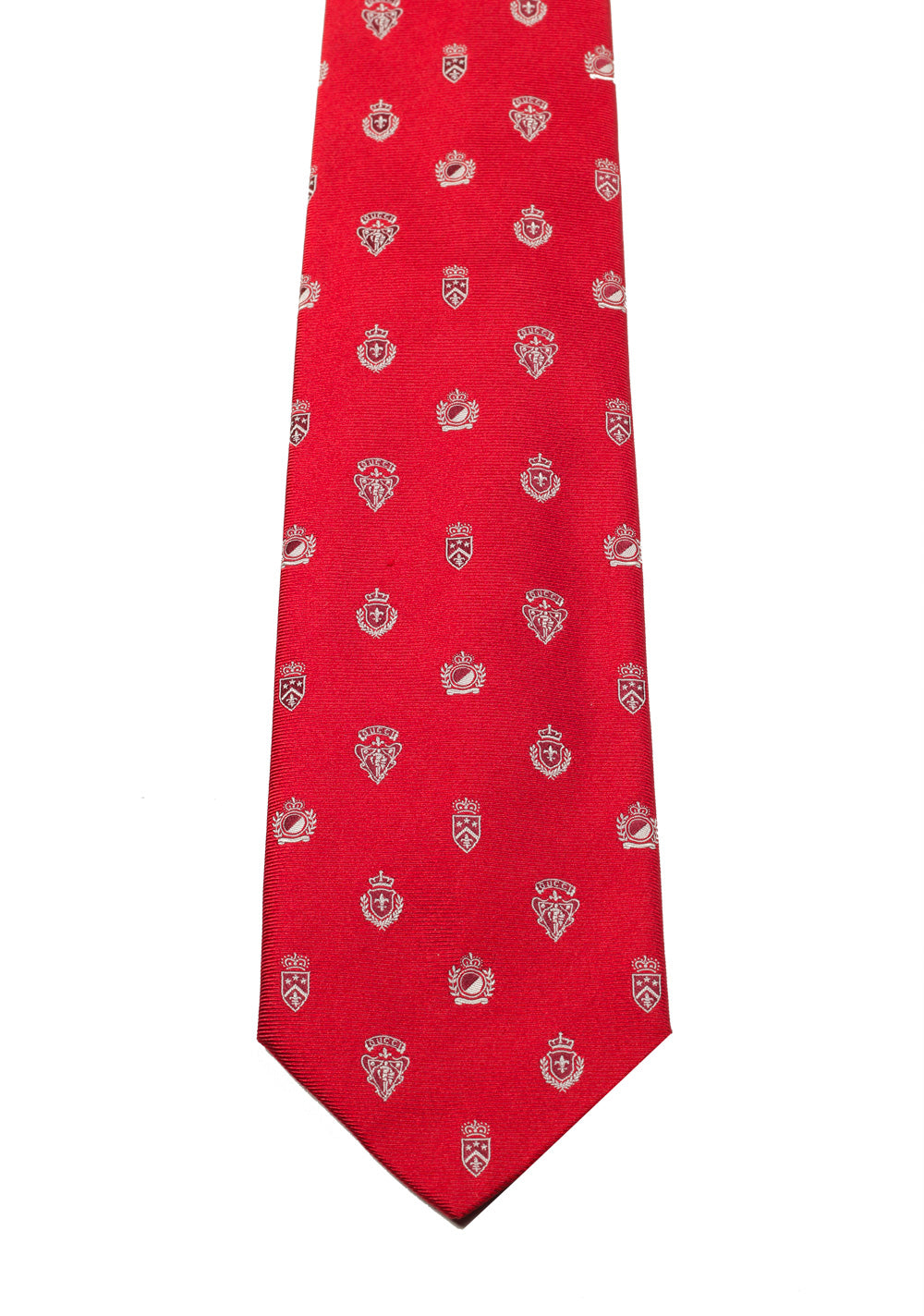 Gucci Red Patterned Tie