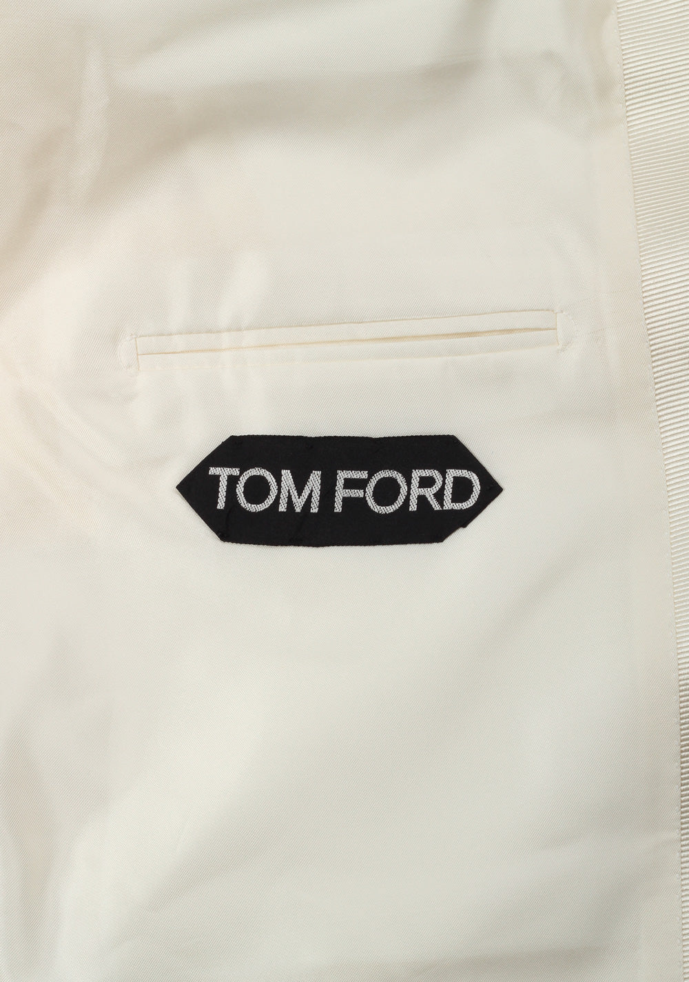 TOM FORD Windsor Ivory Sport Coat Tuxedo Dinner Jacket Size 56L / 46L U.S. Fit A