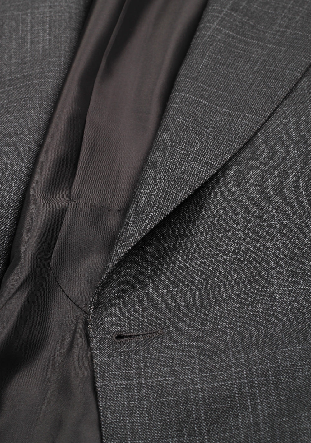 TOM FORD Shelton Checked Gray Suit Size 50 / 40R U.S. In Wool Silk