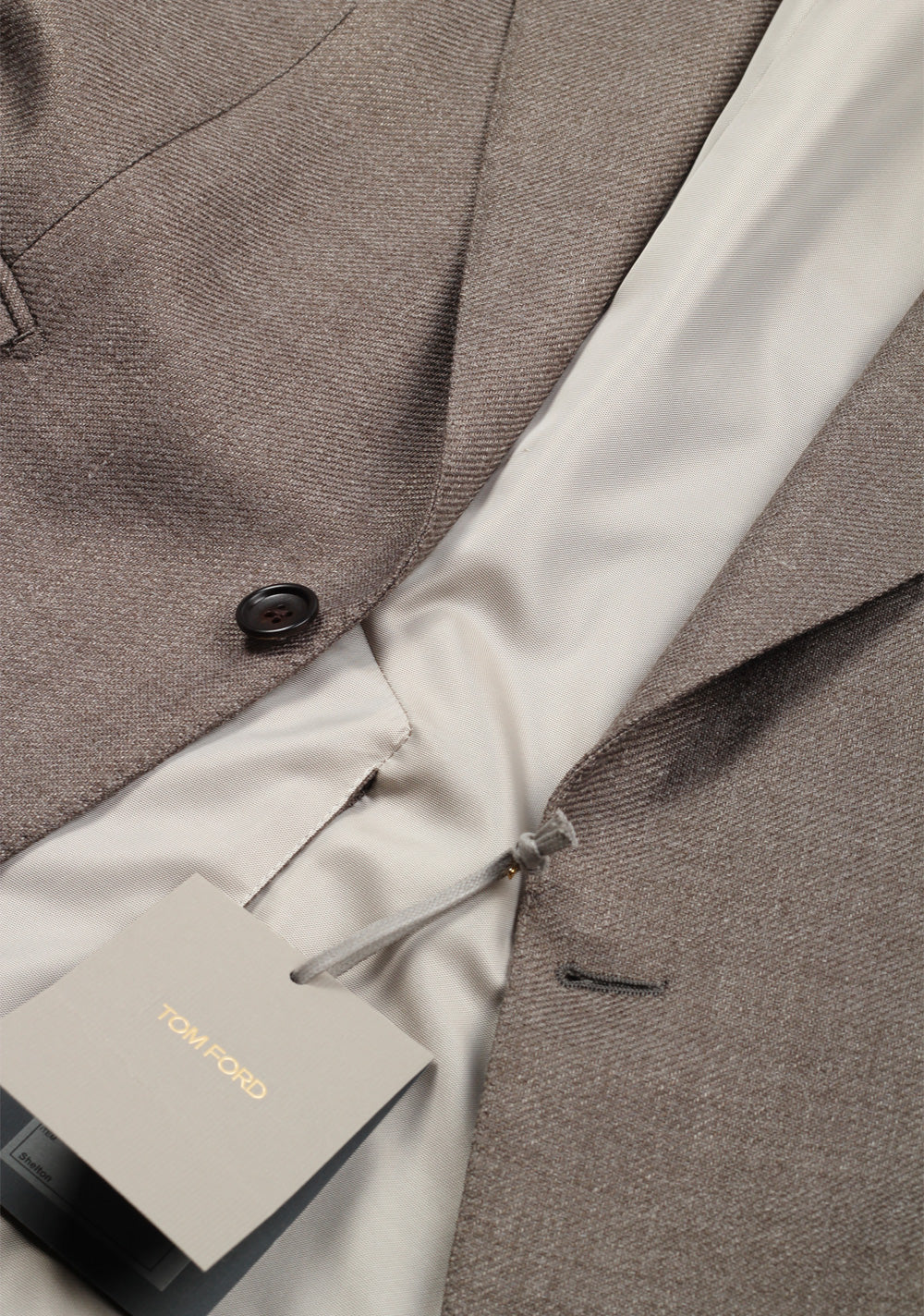 TOM FORD Shelton Beige Sport Coat Size 54 / 44R Wool Rayon