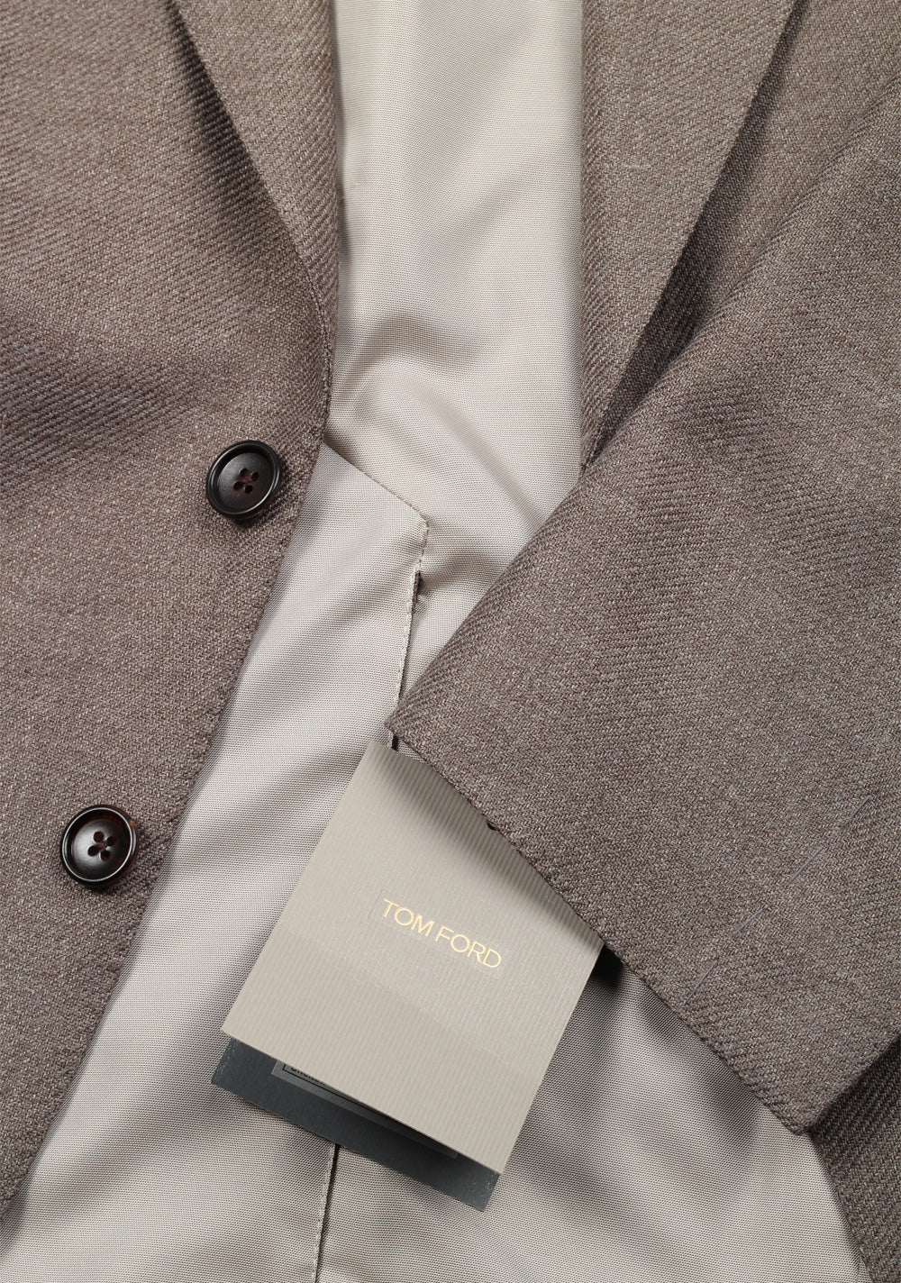 TOM FORD Shelton Beige Sport Coat Size 54 / 44R Wool Rayon