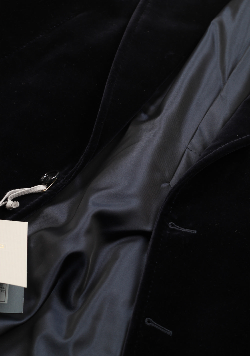 TOM FORD Shelton Velvet Black Sport Coat Size 52 / 42R U.S. Cotton