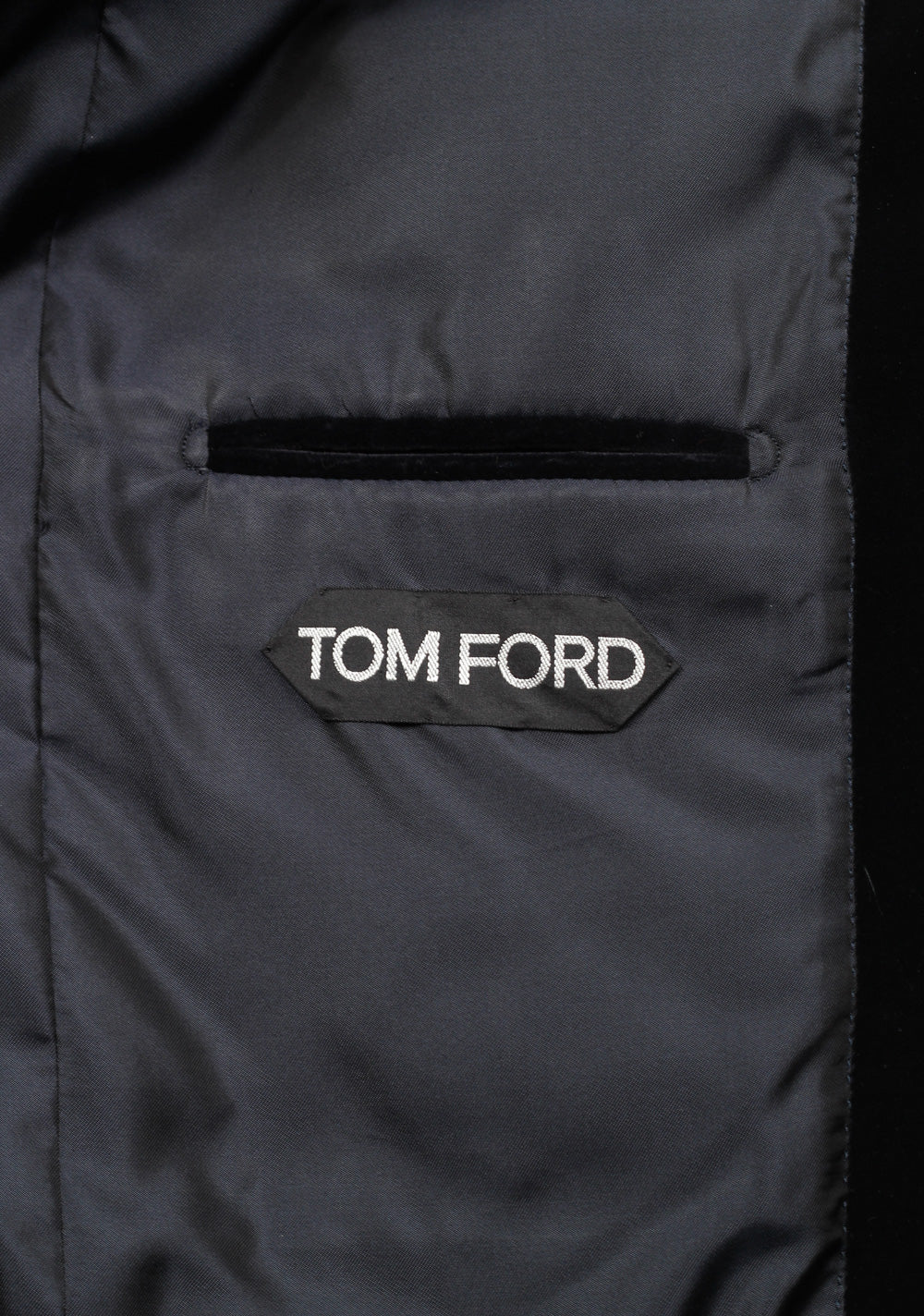 TOM FORD Shelton Velvet Black Sport Coat Size 52 / 42R U.S. Cotton