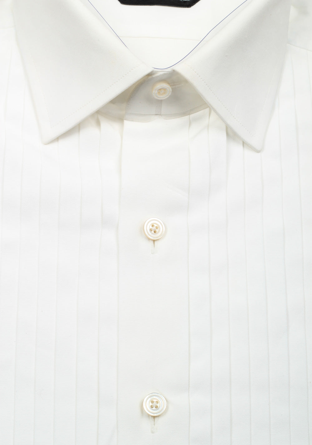 TOM FORD Solid White Tuxedo Shirt Size 39 / 15,5 U.S.