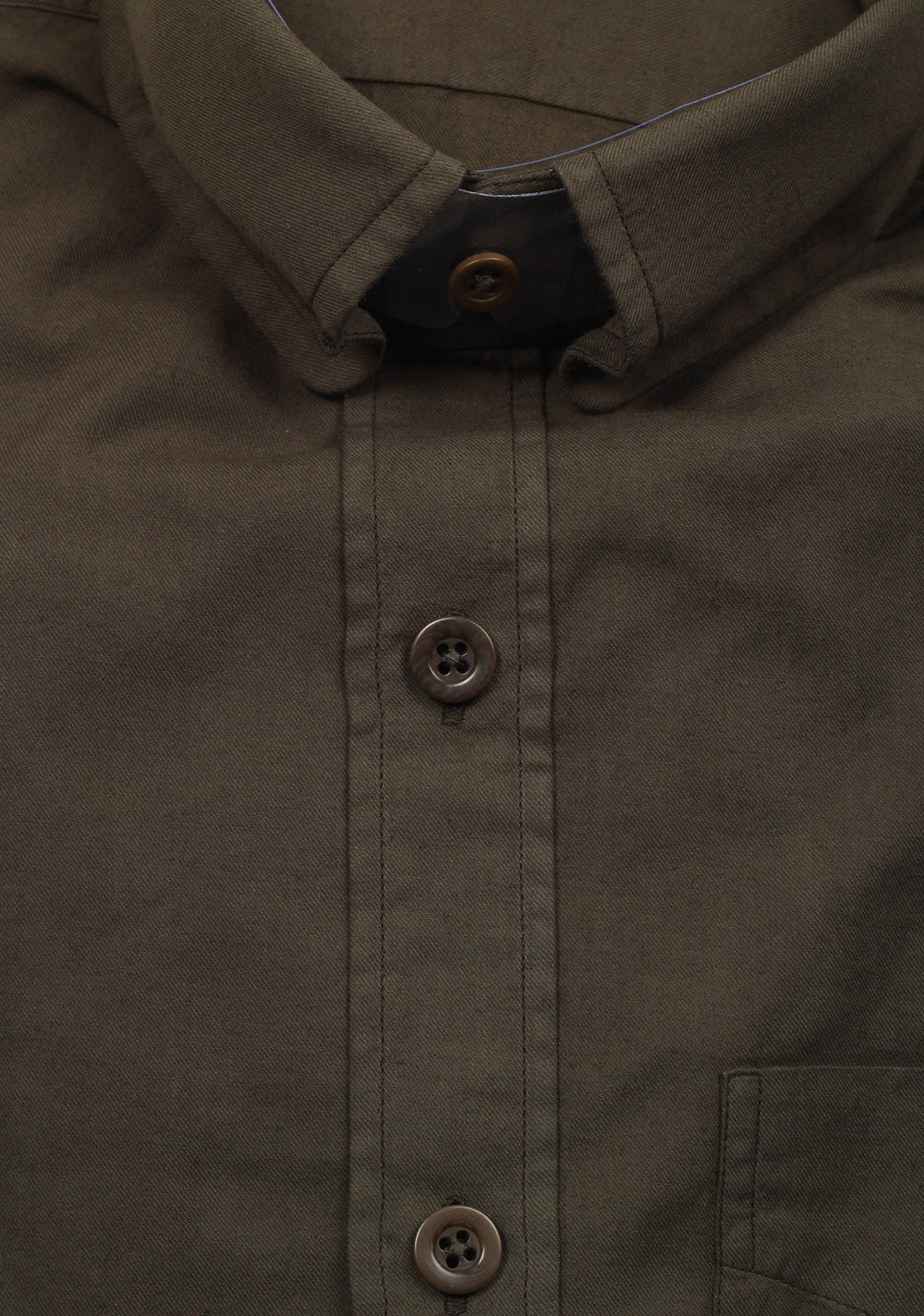 TOM FORD Solid Brown Casual Button Down Shirt Size 39 / 15,5 U.S.