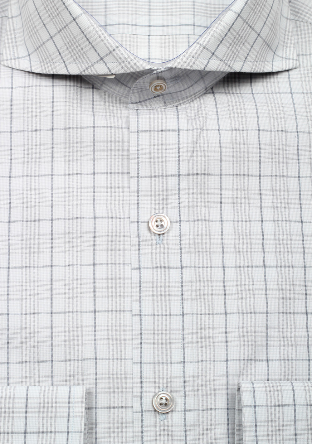 TOM FORD Checked Gray Dress Shirt Size 40 / 15,75 U.S.
