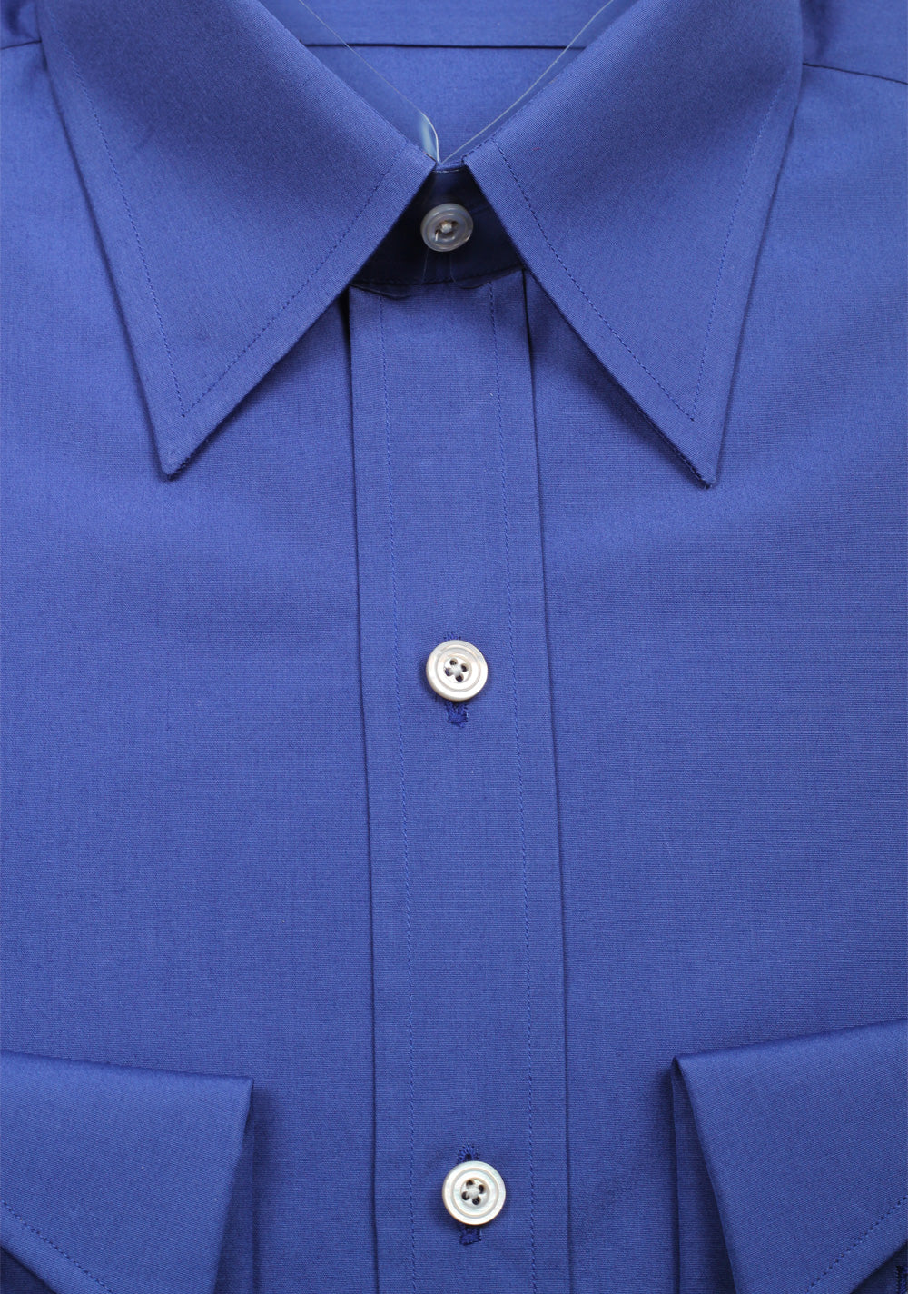 TOM FORD Solid Blue Dress Shirt Size 40 / 15,75 U.S.