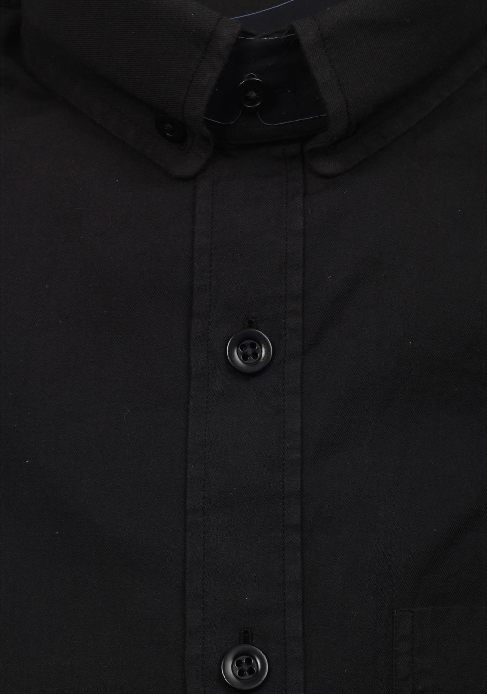 TOM FORD Solid Black Casual Shirt Size 41 / 16 U.S.