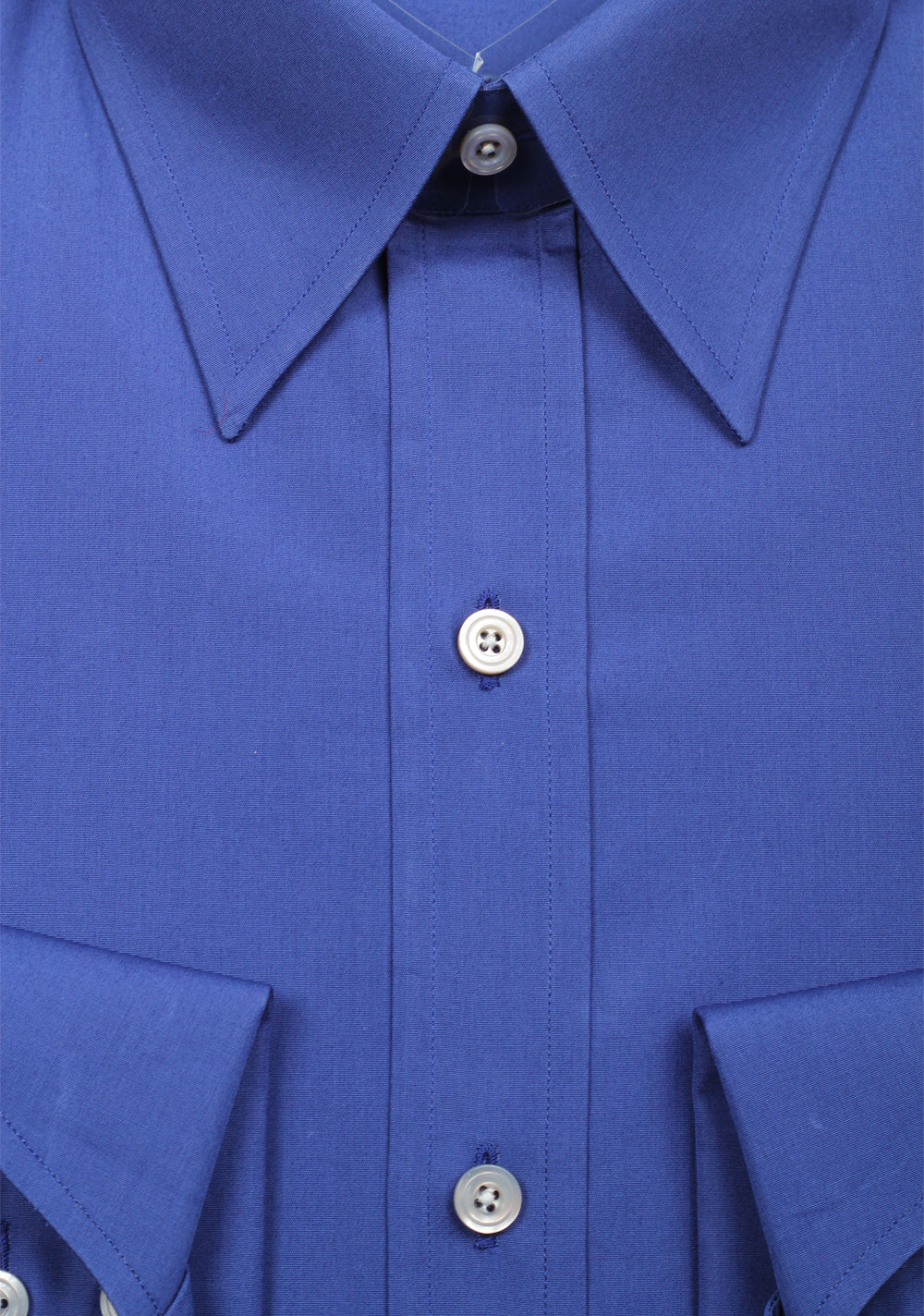TOM FORD Solid Blue Dress Shirt Size 42 / 16,5 U.S.