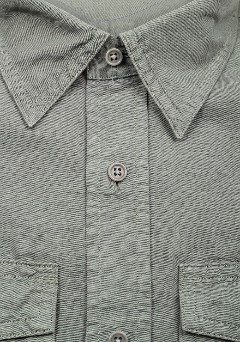 TOM FORD Solid Green Casual Shirt Size 43 / 17 U.S.