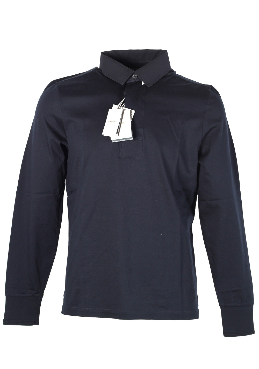 TOM FORD Blue Long Sleeve Polo Shirt Size 50 / 40R U.S.