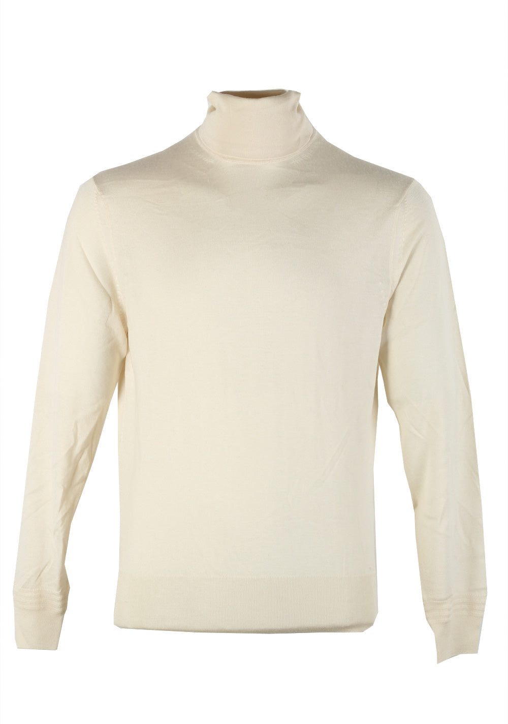 TOM FORD Ivory Turtleneck Sweater Size 48 / 38R U.S. In Cashmere Silk