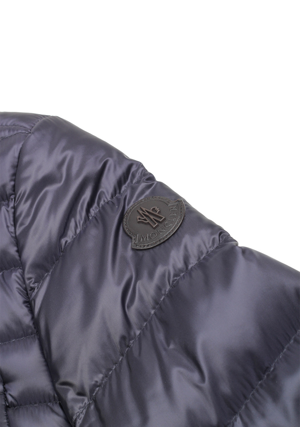 Moncler Blue Forbin Quilted Down Jacket Coat Size 1 / S / 46 / 36 U.S.