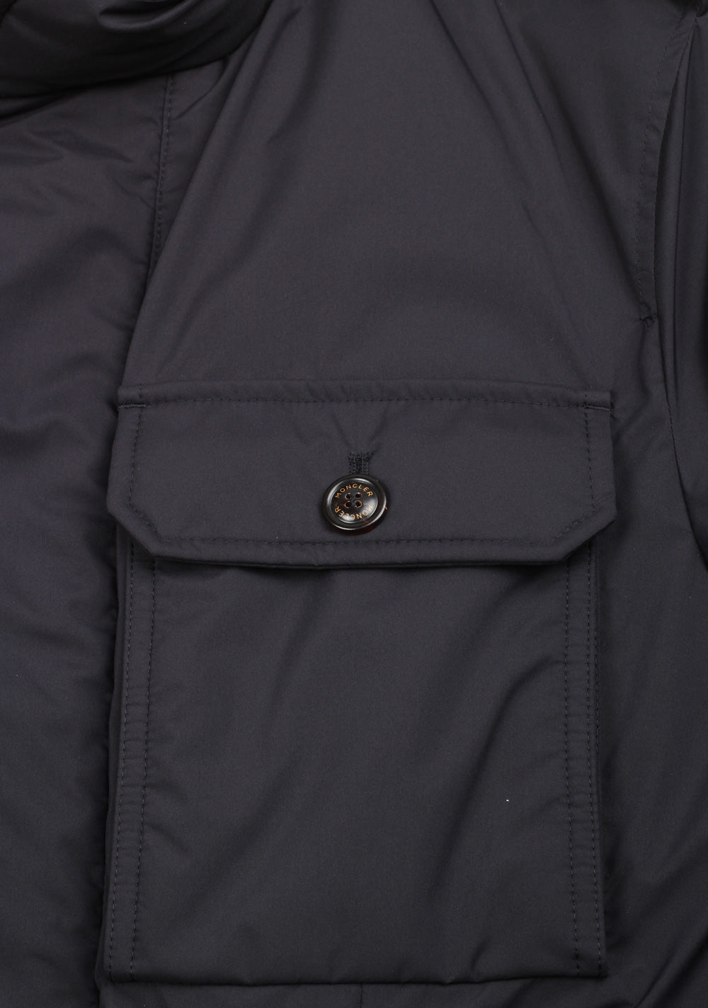 Moncler Blue Eusebe Field Jacket Coat Size 7 / XXL / 58 / 48 U.S.