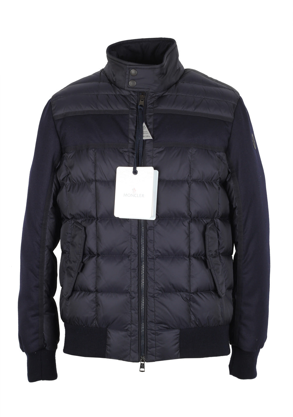 Moncler Blue Aramis Quilted Down Jacket Coat Size 5 / XL / 54 / 44 U.S.