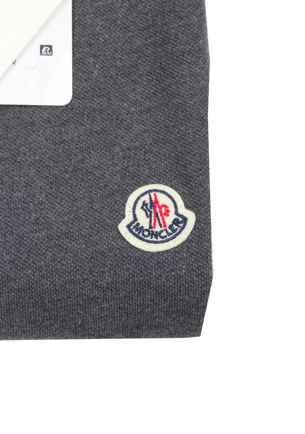 Moncler Gray Long Sleeve Polo Shirt Size XL / 42R U.S.
