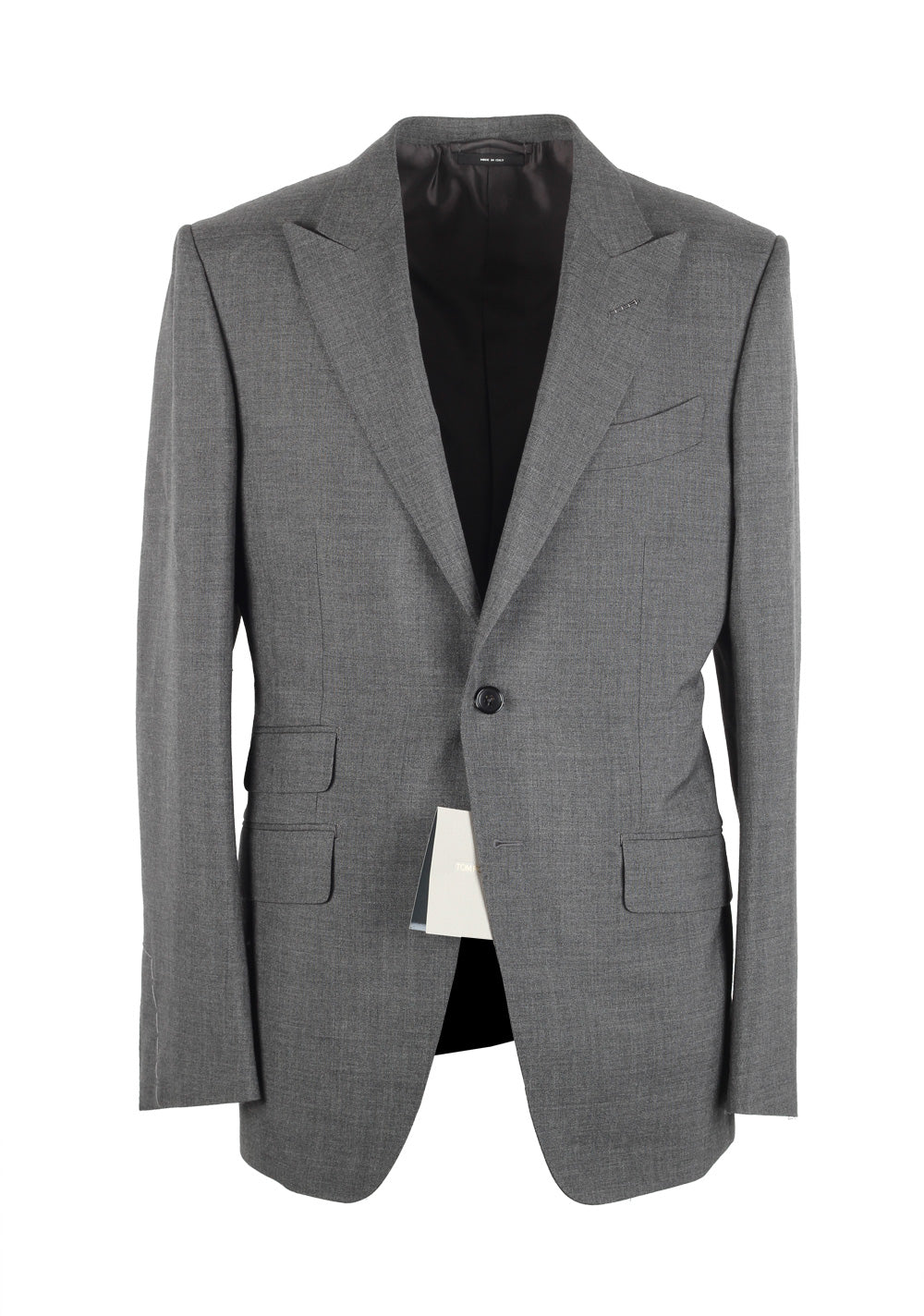 TOM FORD O'Connor Gray Suit Size 48 / 38R U.S. Mohair Fit Y