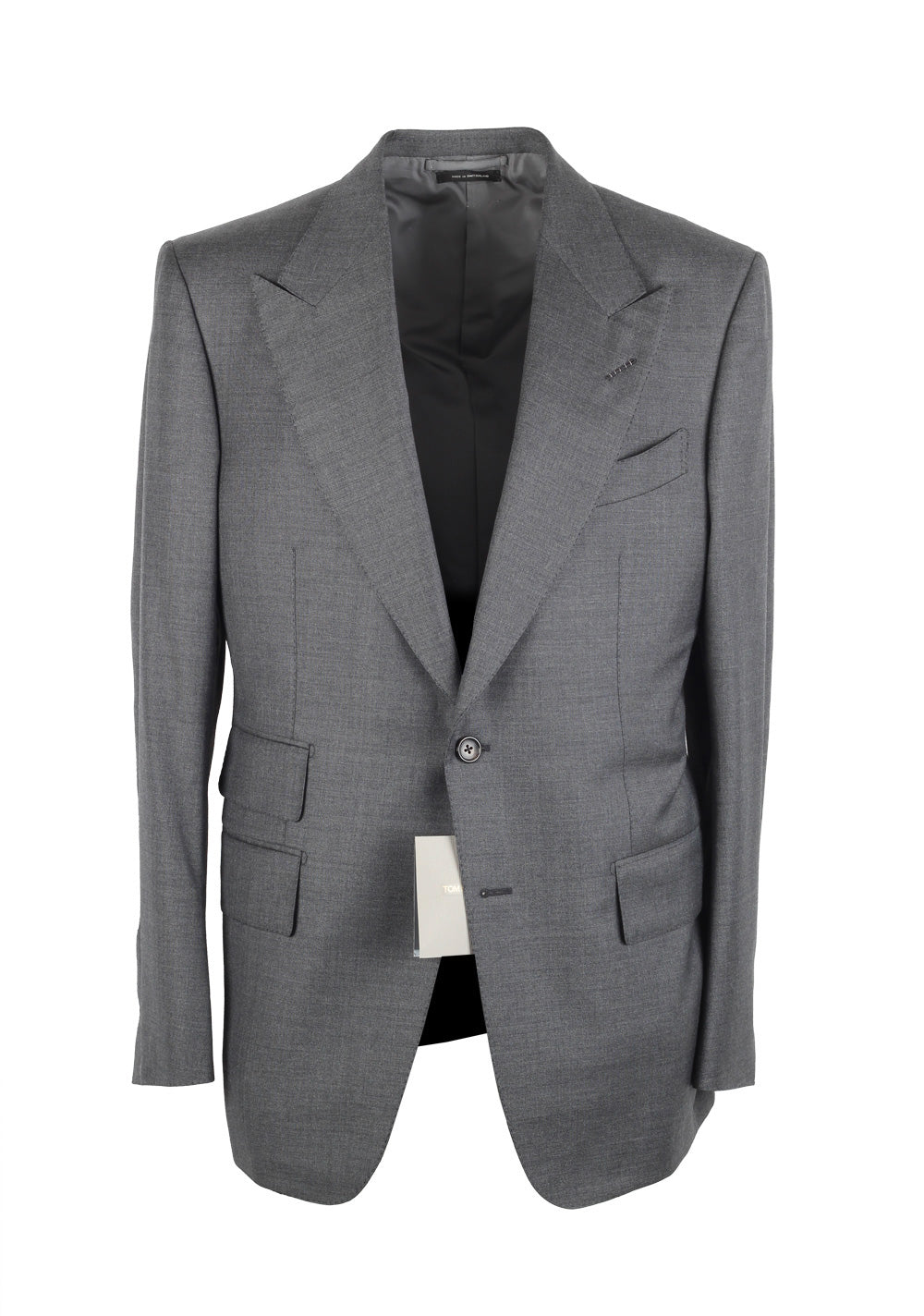 TOM FORD Windsor Gray Suit Size 50 / 40R U.S. Wool Fit A