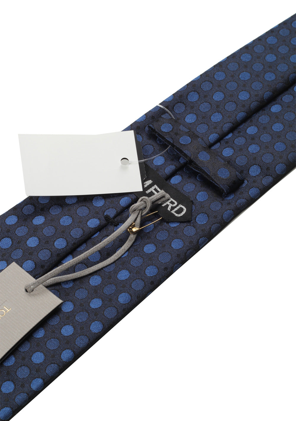 TOM FORD Patterned Blue Tie In Silk