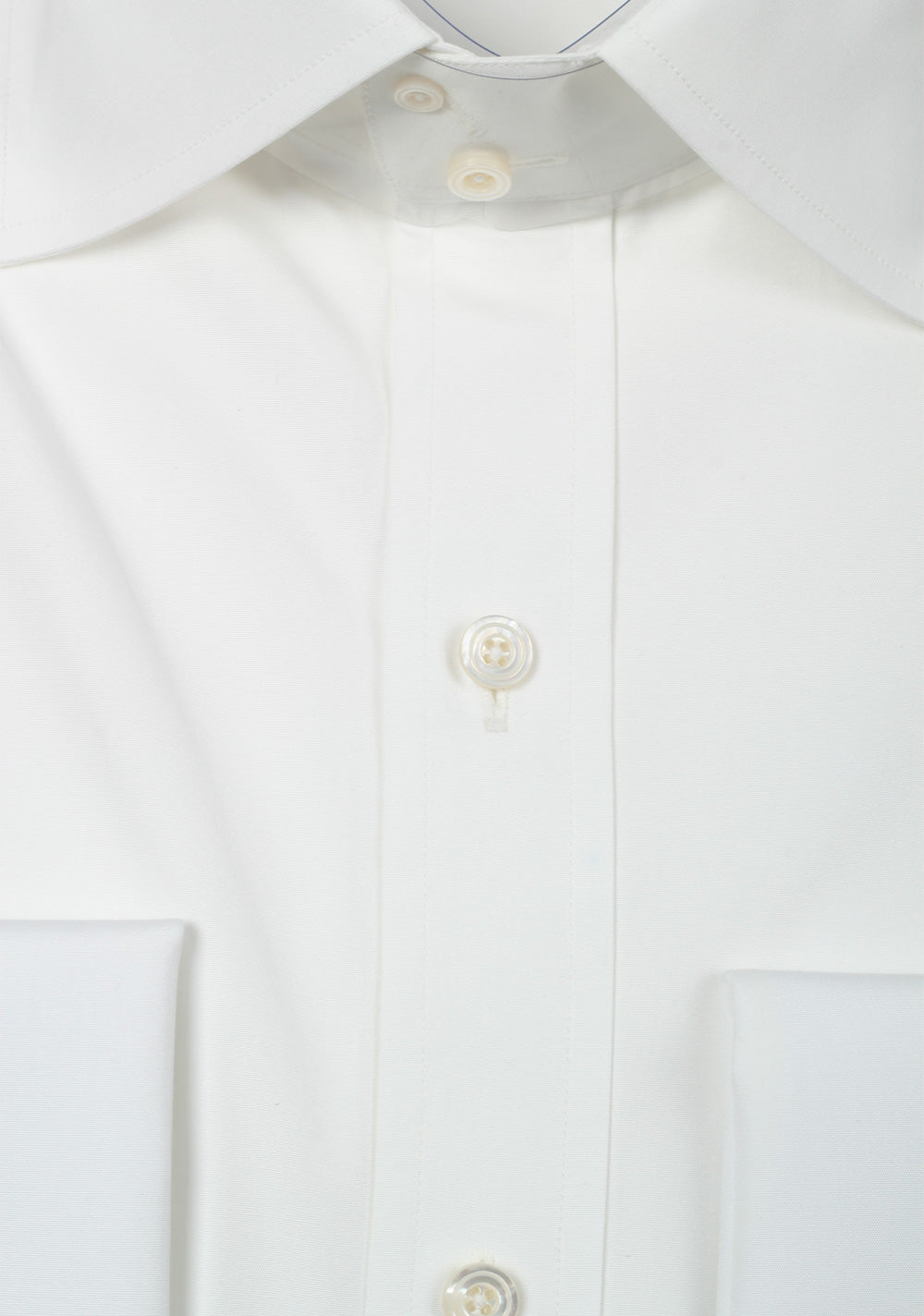 TOM FORD Solid White Dress Shirt Size 43 / 17 U.S. Classic Fit