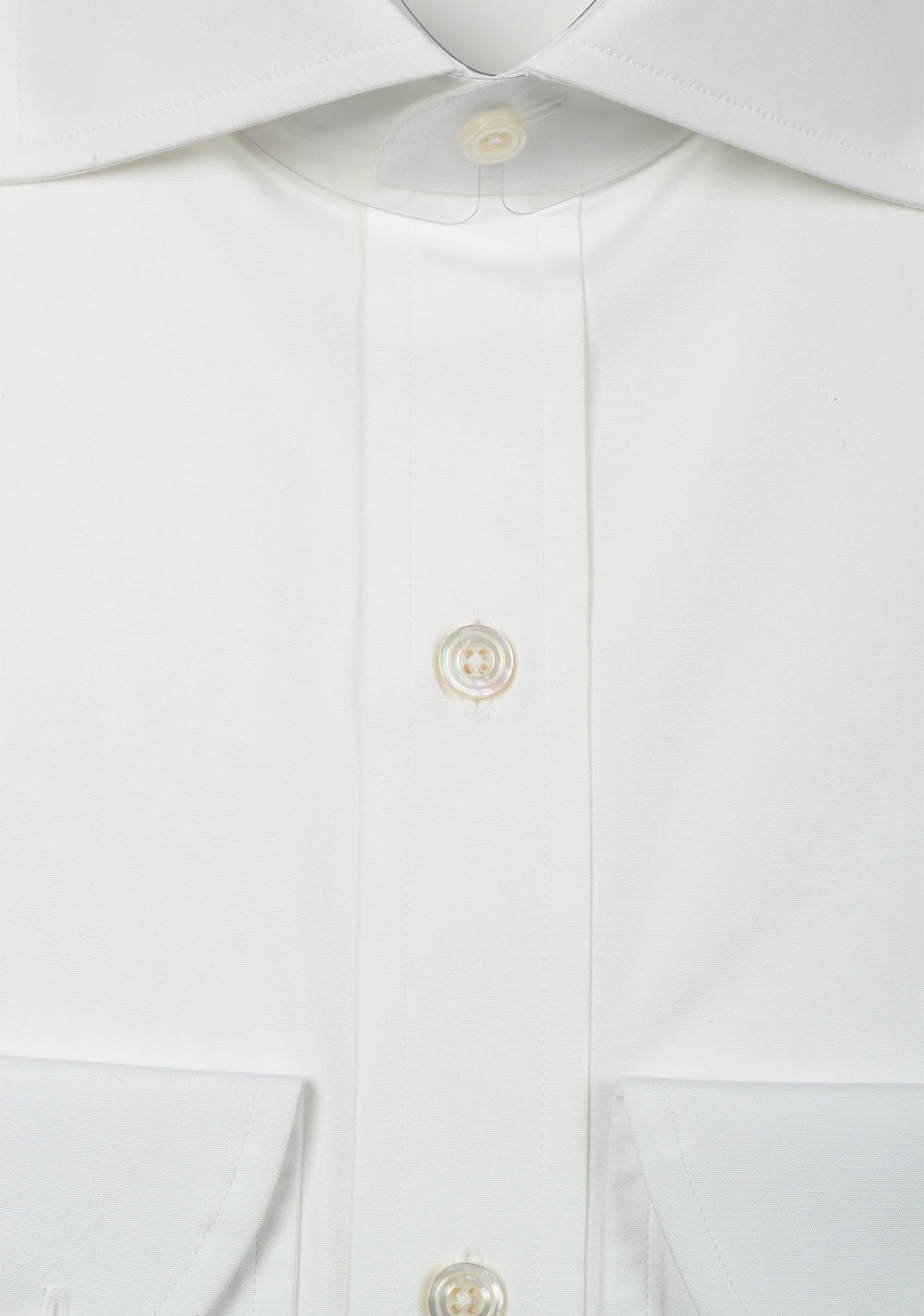 TOM FORD Solid White Dress Shirt Size 42 / 16,5 U.S. Slim Fit
